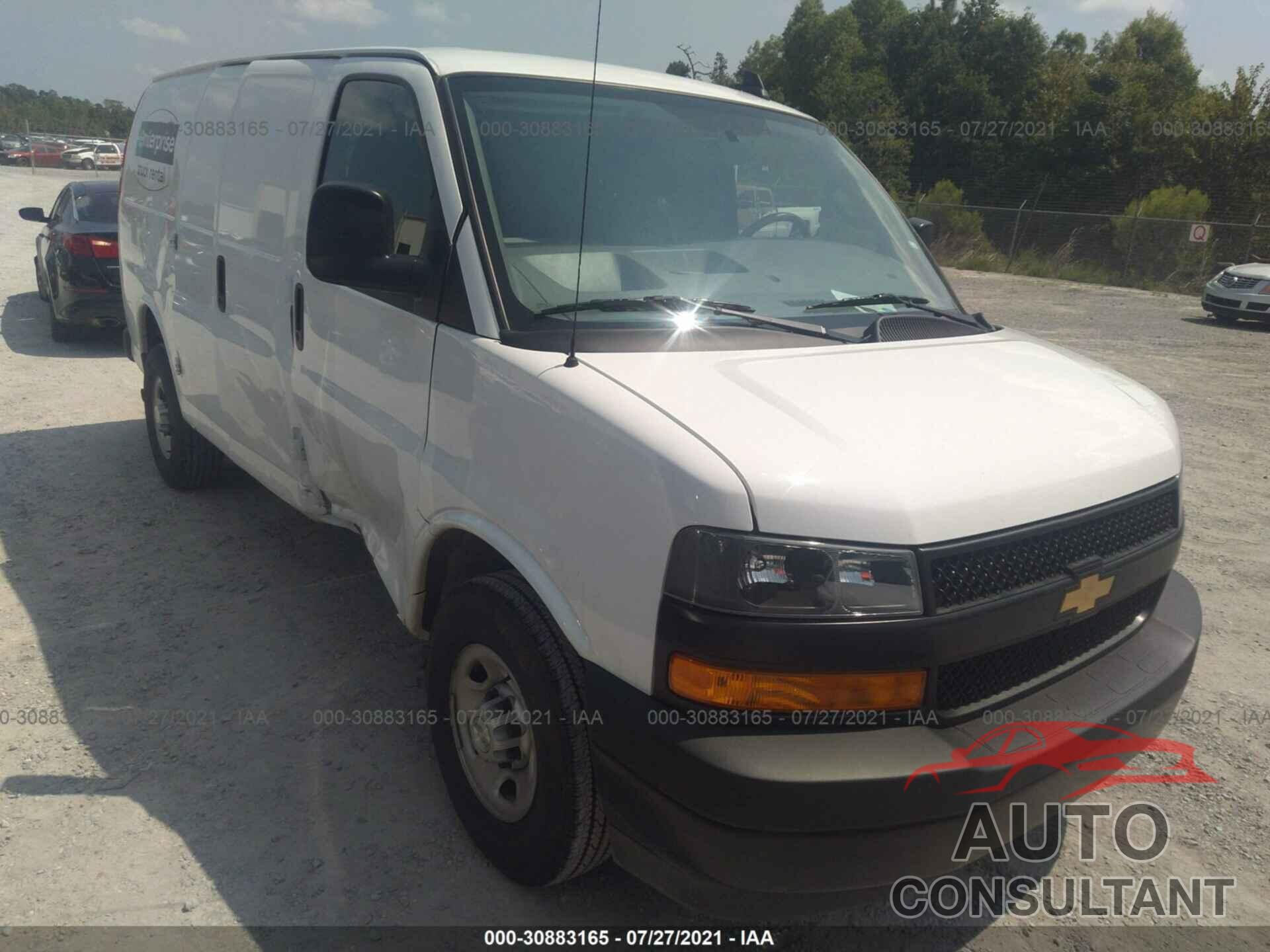 CHEVROLET EXPRESS CARGO VAN 2021 - 1GCWGAFP4M1239535