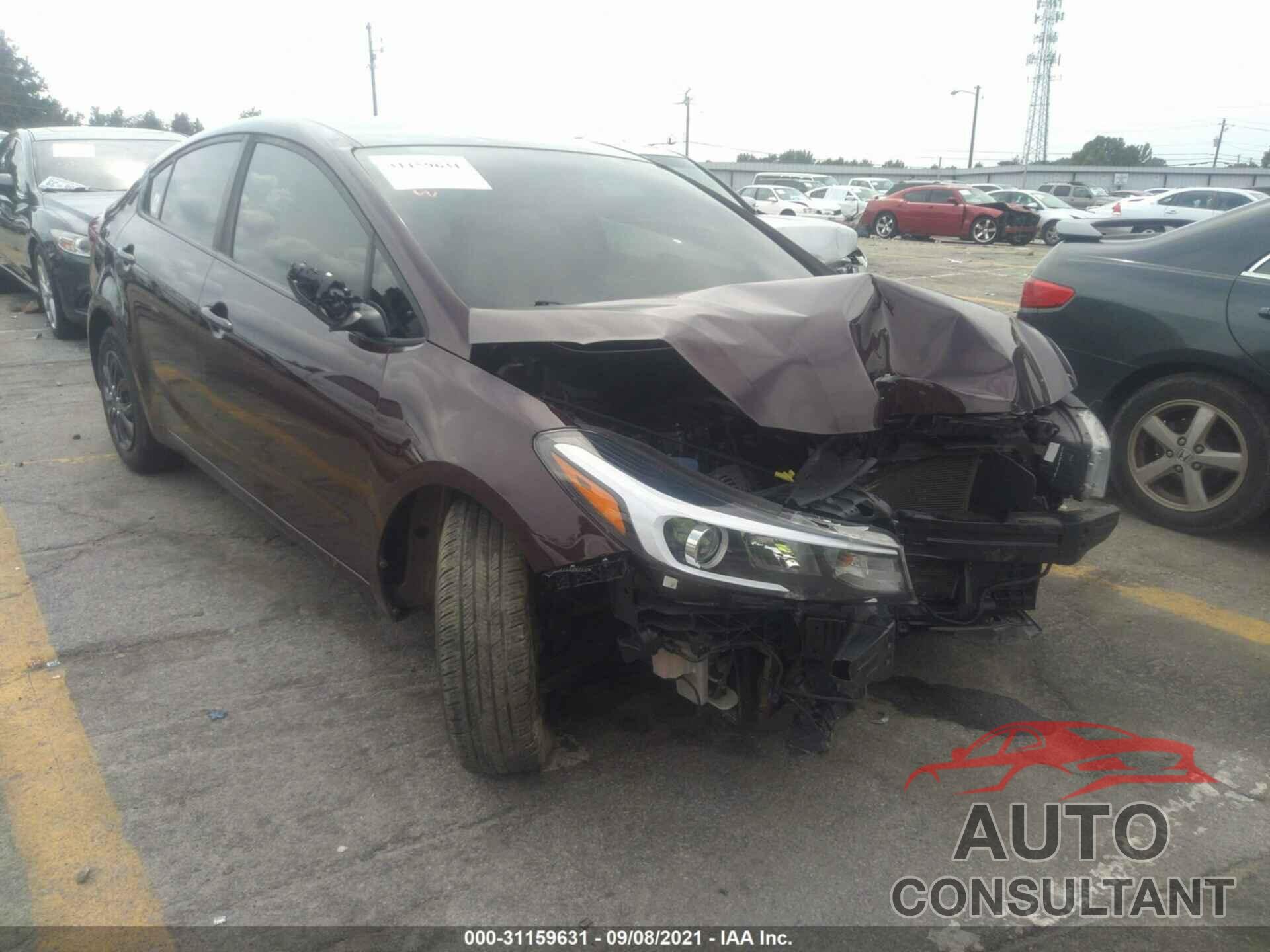 KIA FORTE 2017 - 3KPFK4A73HE058985