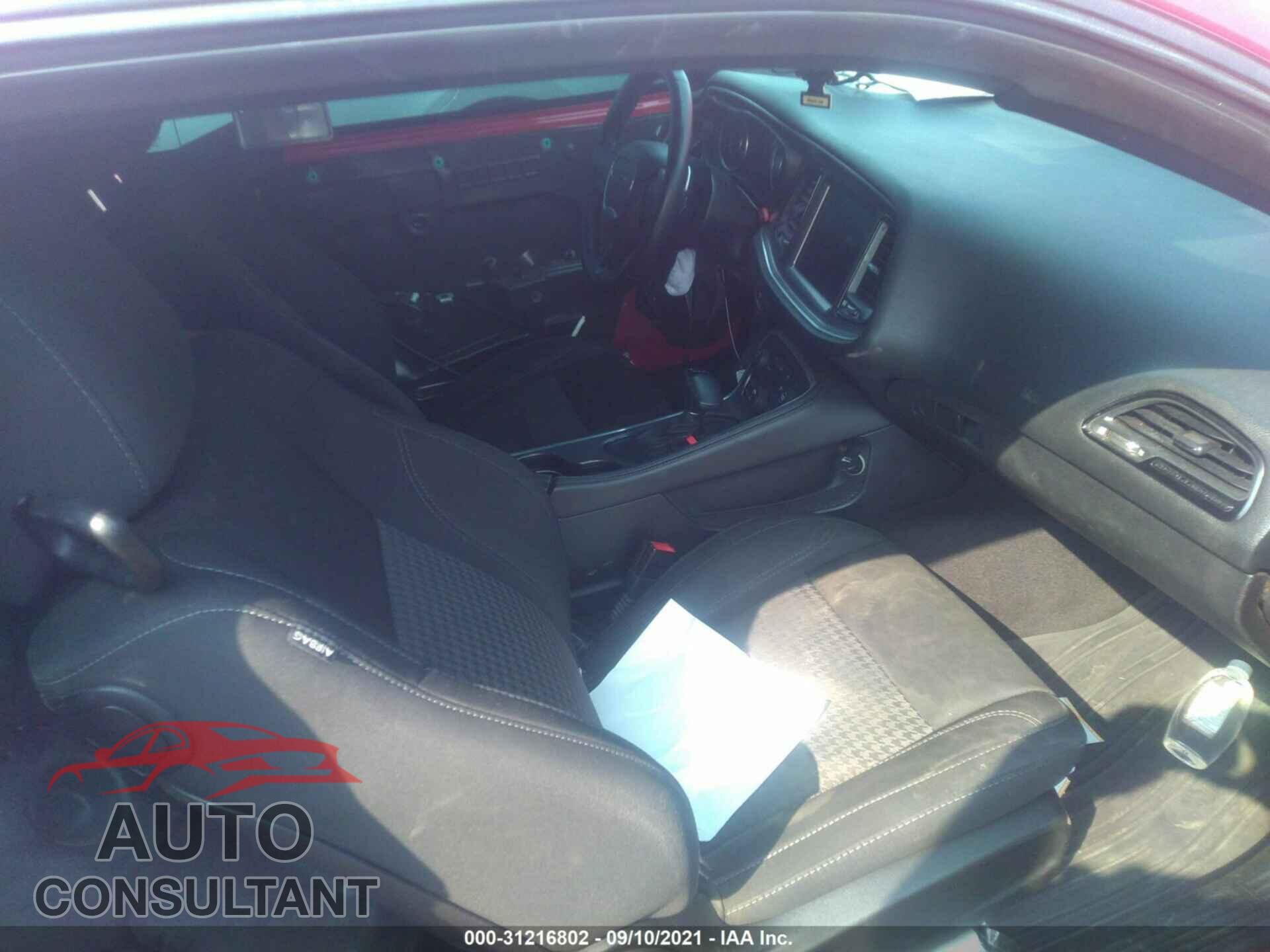 DODGE CHALLENGER 2016 - 2C3CDZAG9GH158543