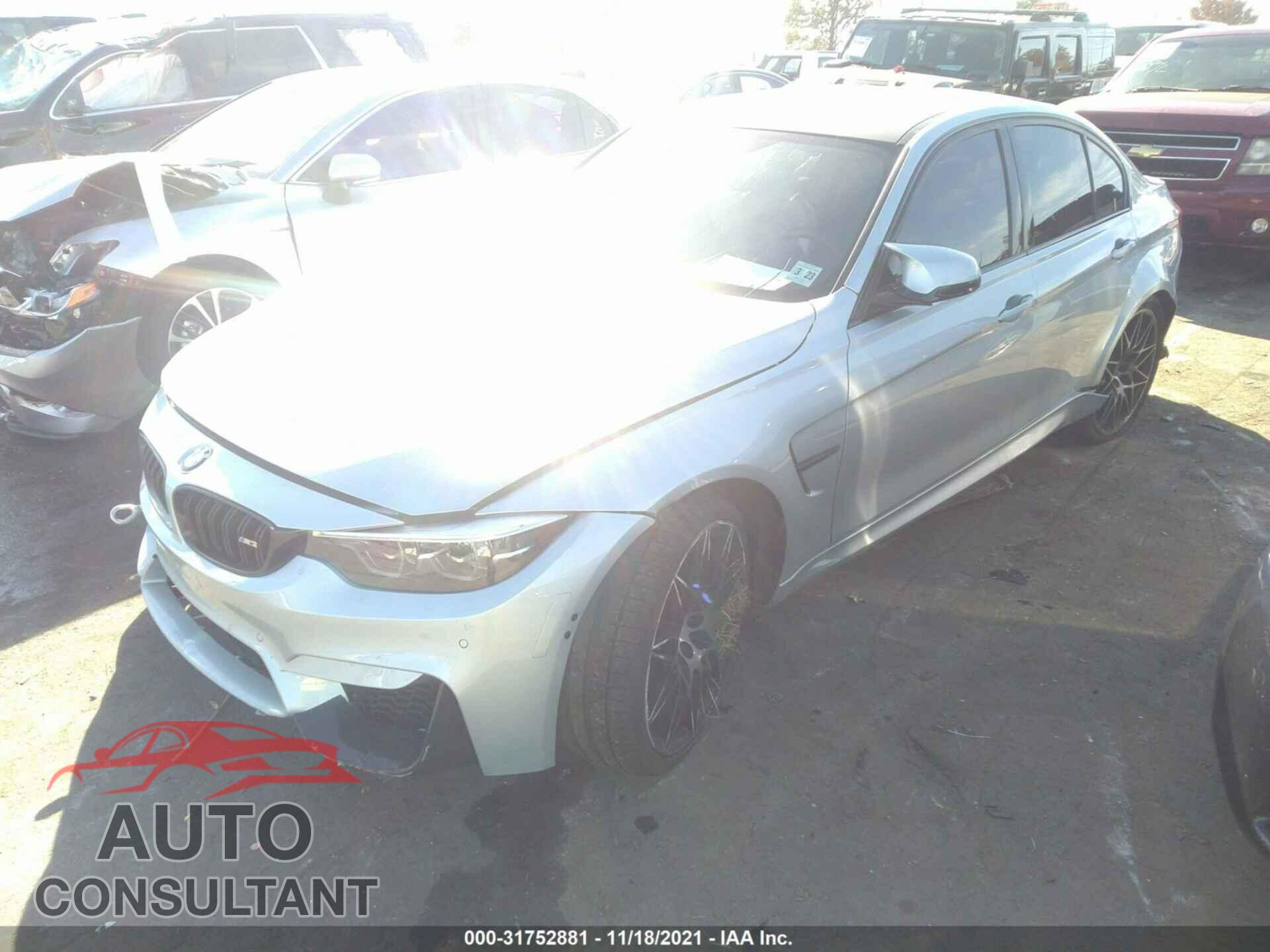 BMW M3 2018 - WBS8M9C52J5J78847
