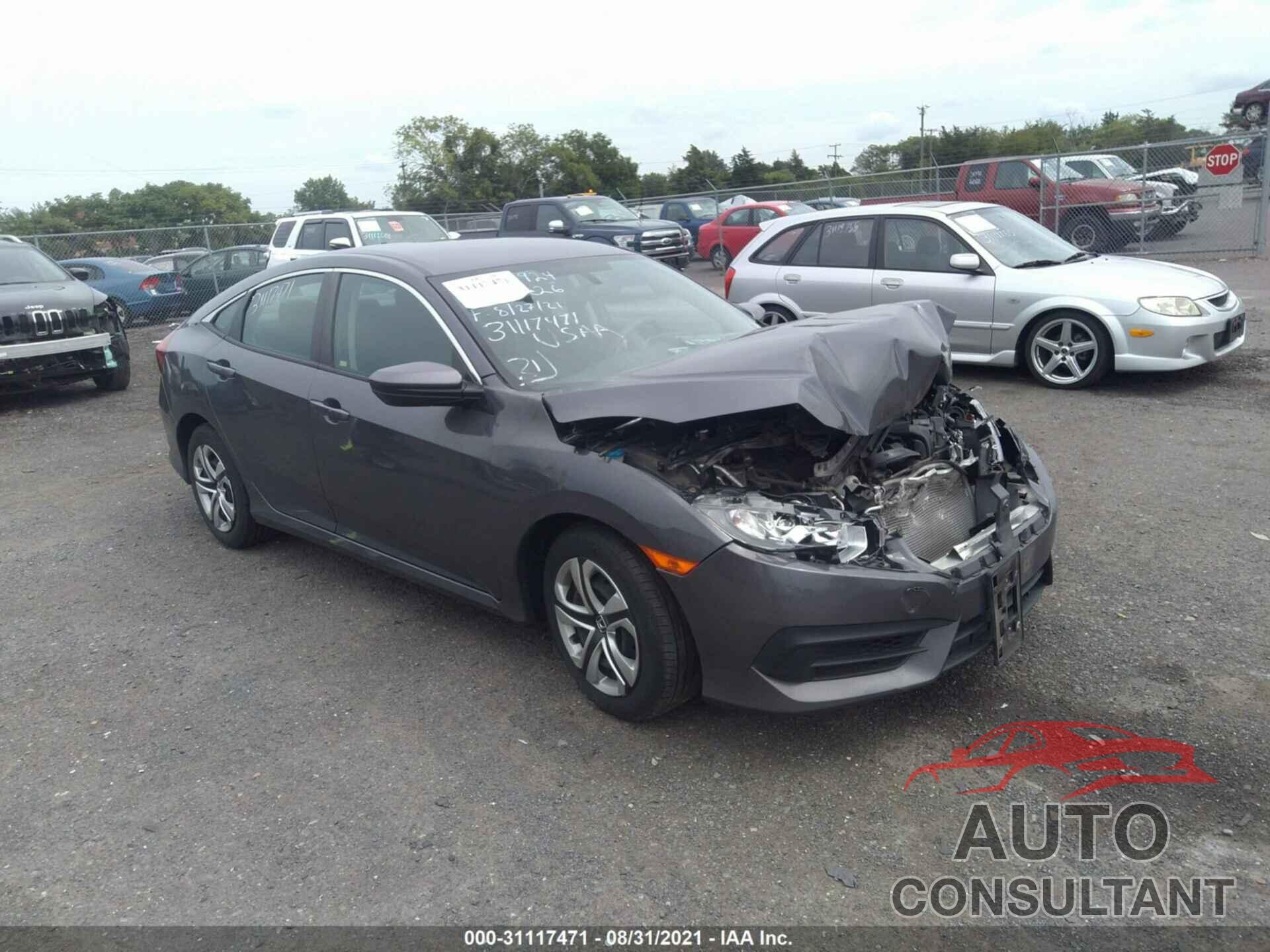 HONDA CIVIC SEDAN 2017 - 2HGFC2F53HH555226