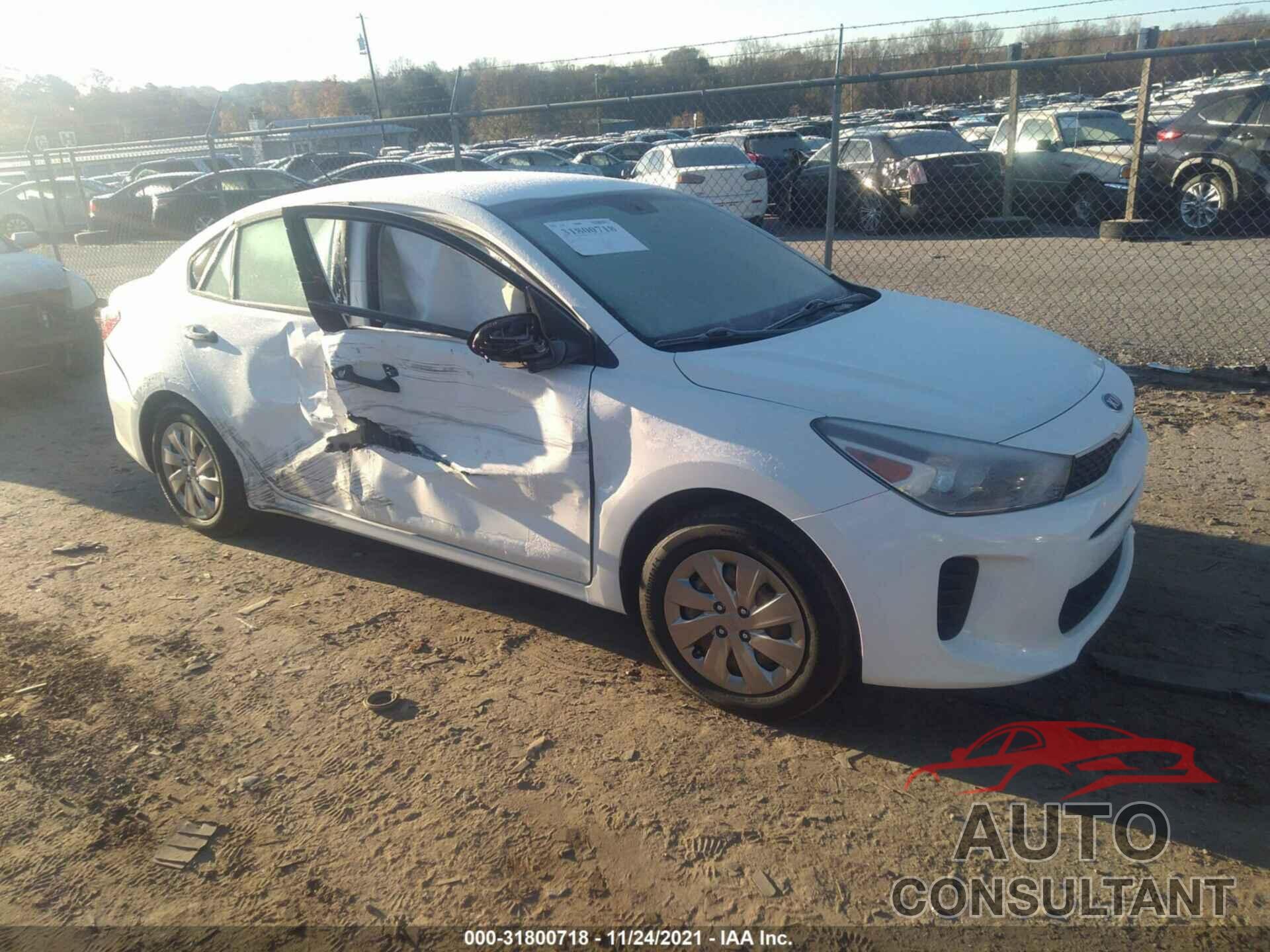 KIA RIO 2018 - 3KPA24AB6JE054501