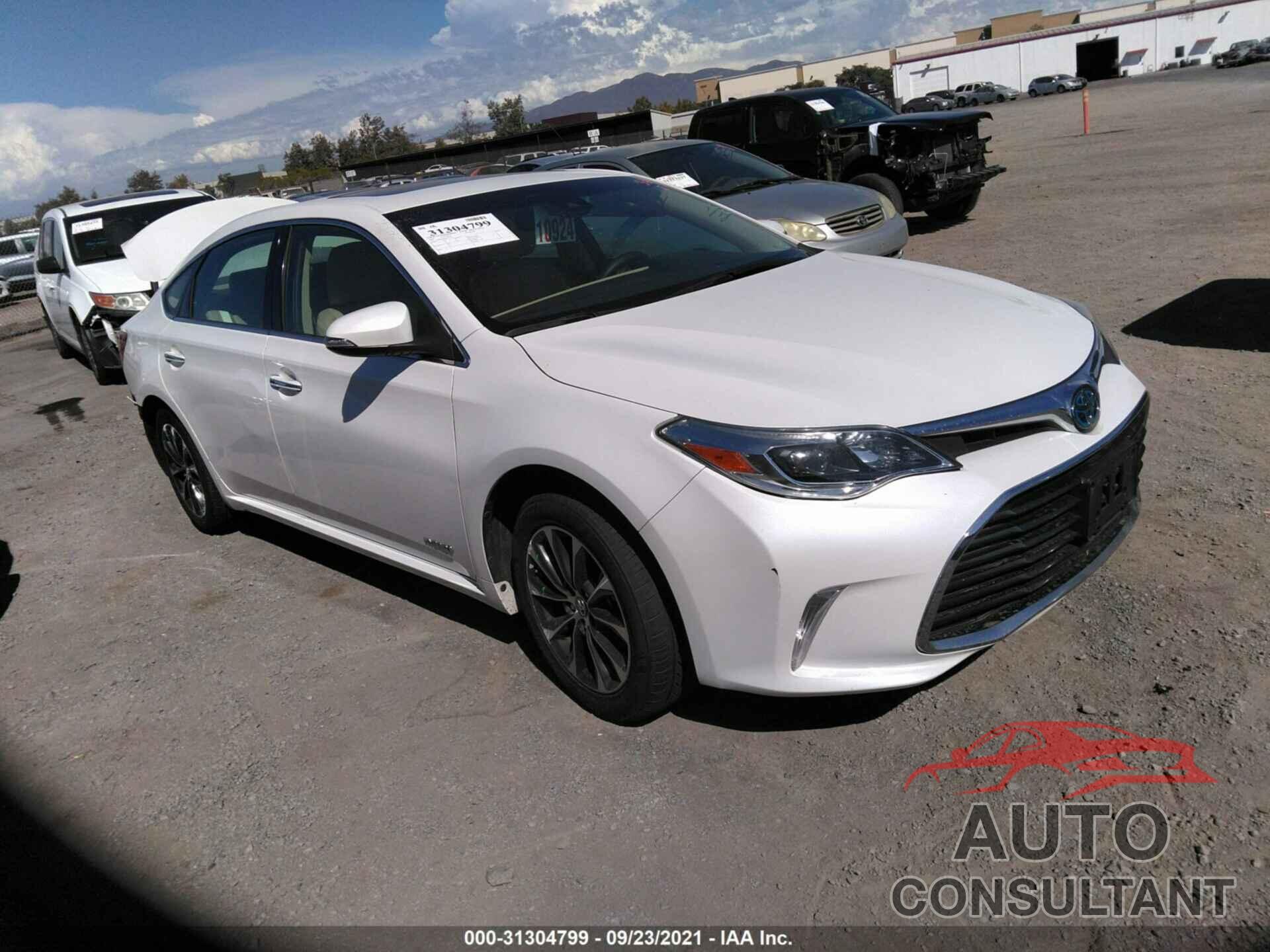 TOYOTA AVALON 2018 - 4T1BD1EB3JU063239