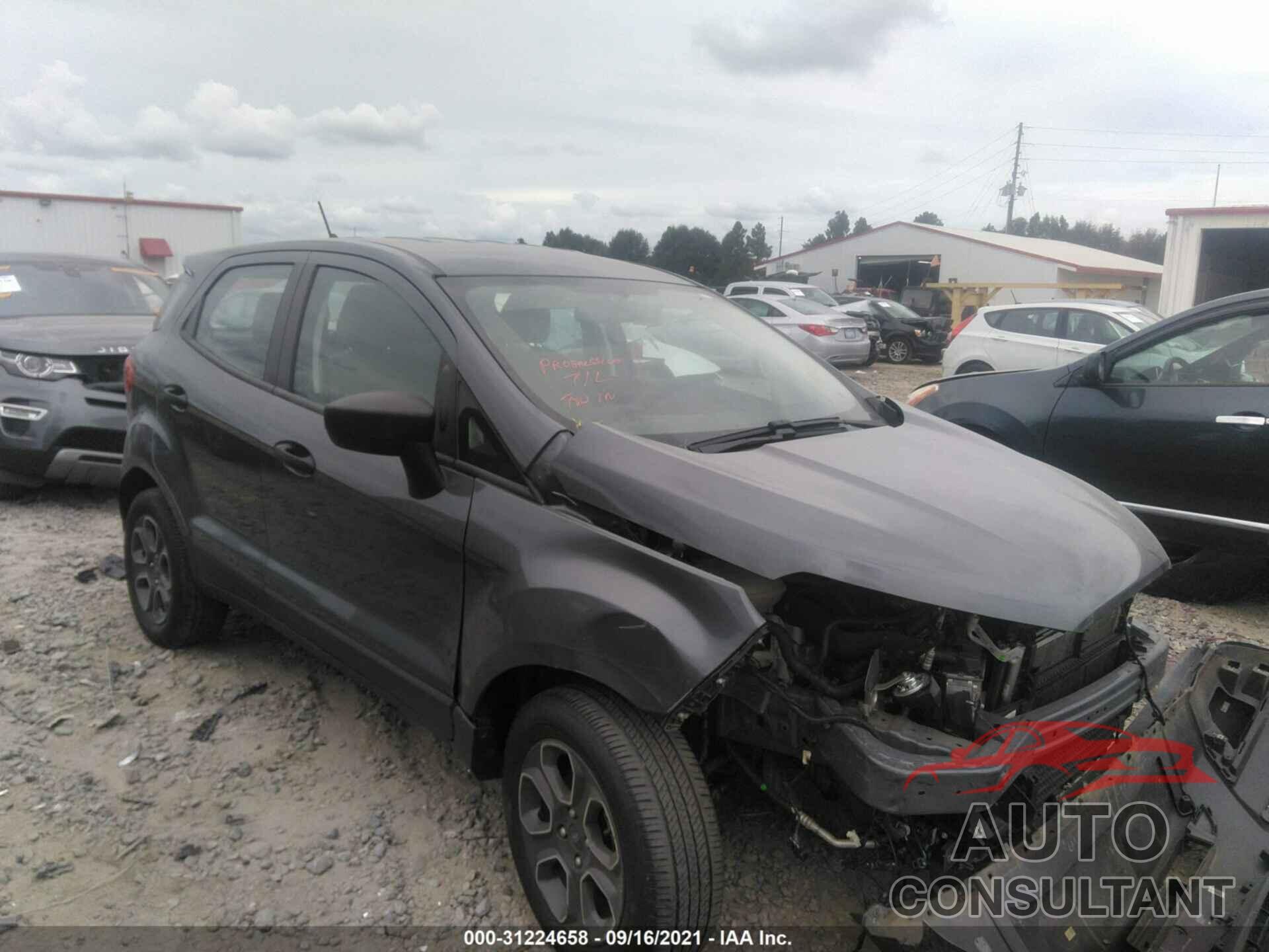 FORD ECOSPORT 2020 - MAJ3S2FEXLC357877