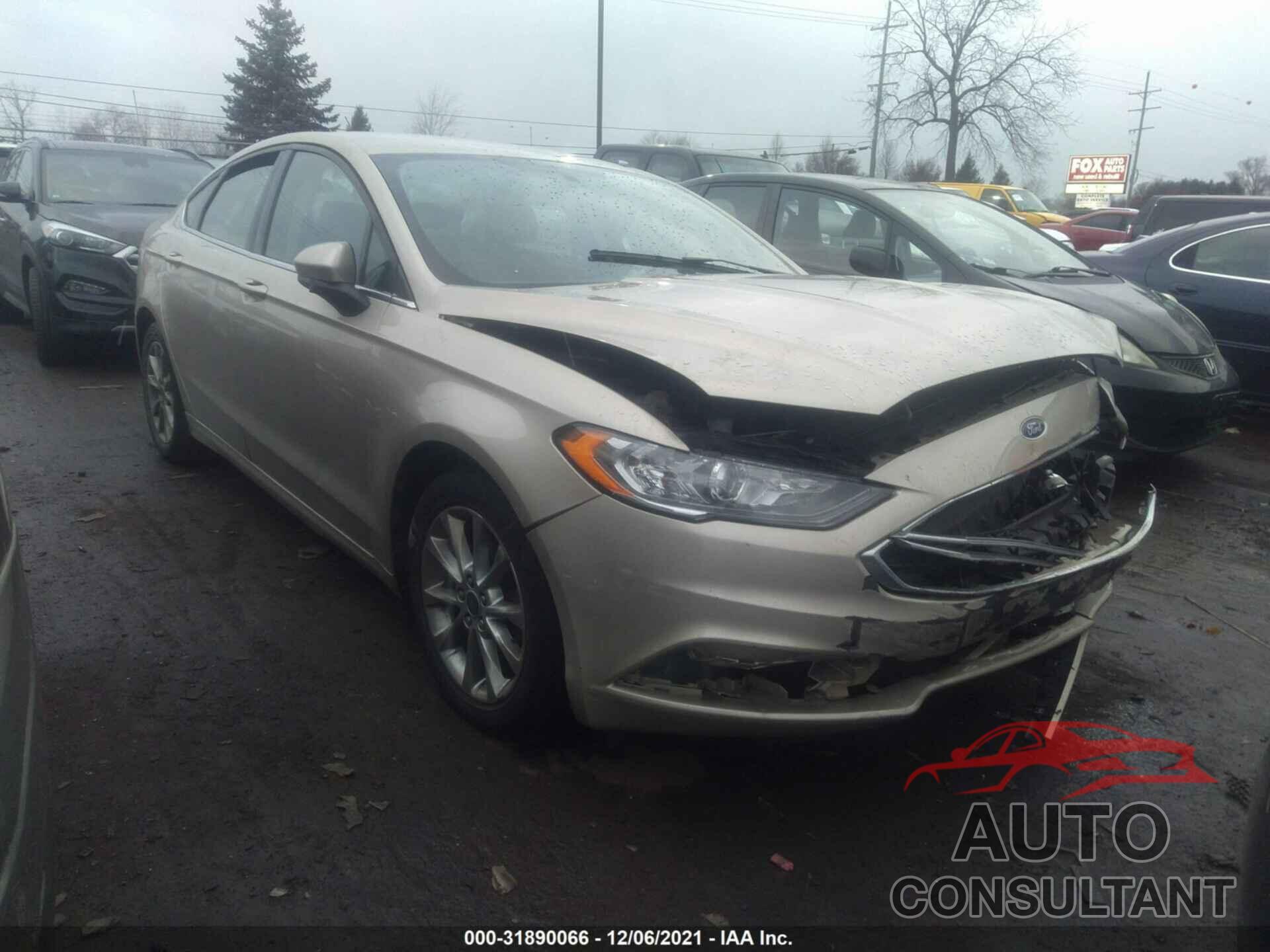 FORD FUSION 2017 - 3FA6P0H73HR375213