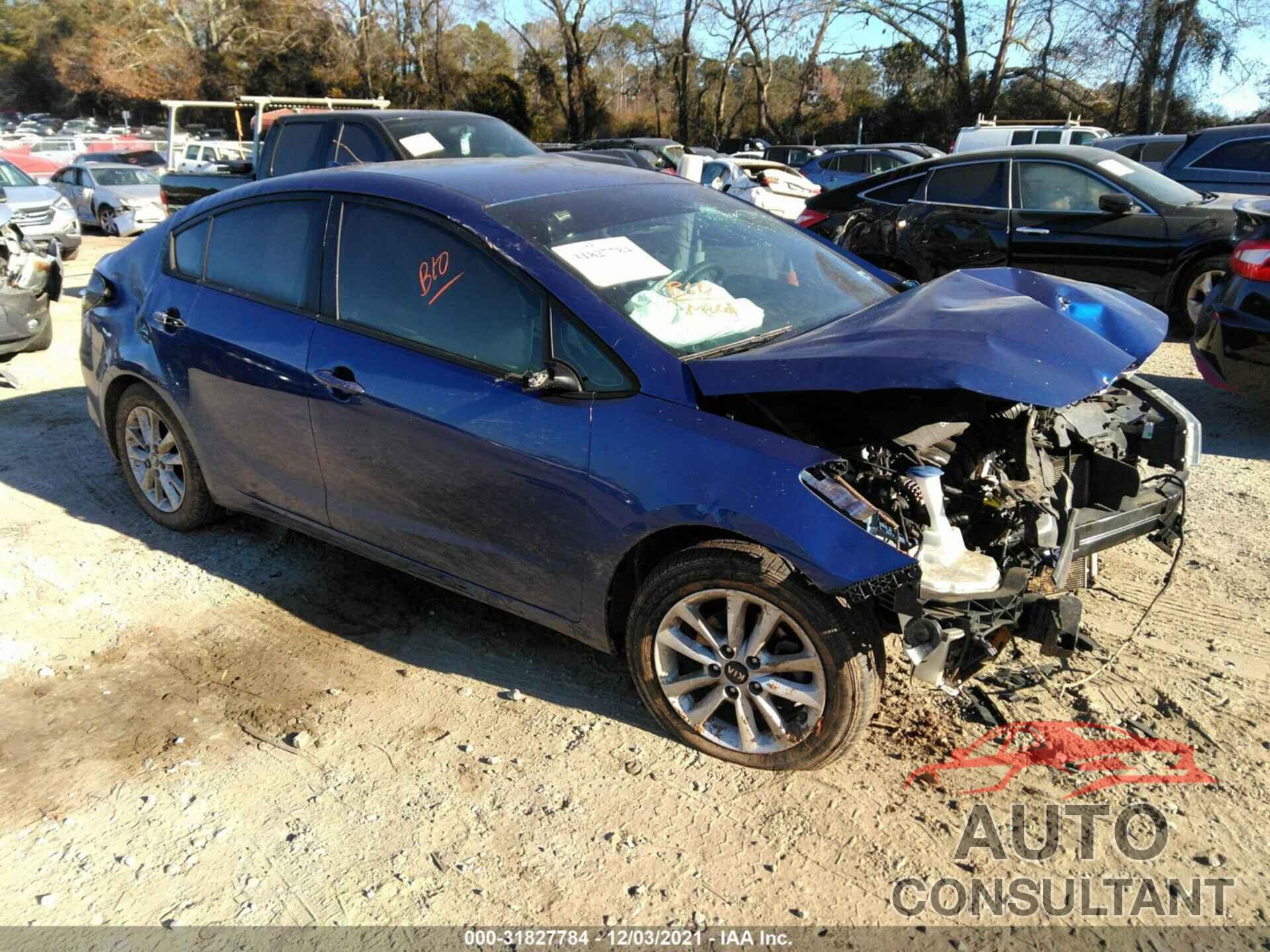 KIA FORTE 2017 - 3KPFL4A7XHE068393