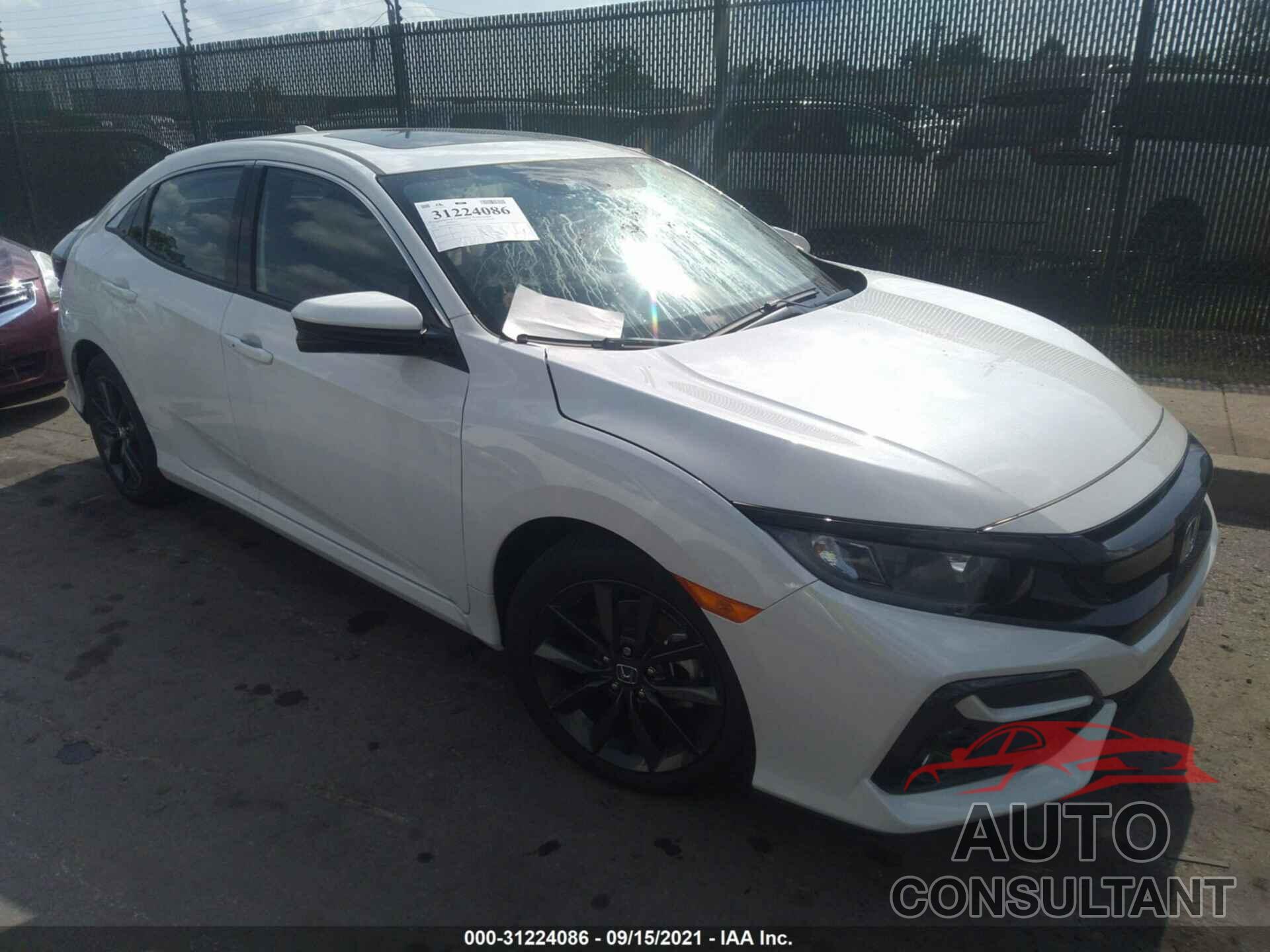 HONDA CIVIC HATCHBACK 2021 - SHHFK7H62MU422265
