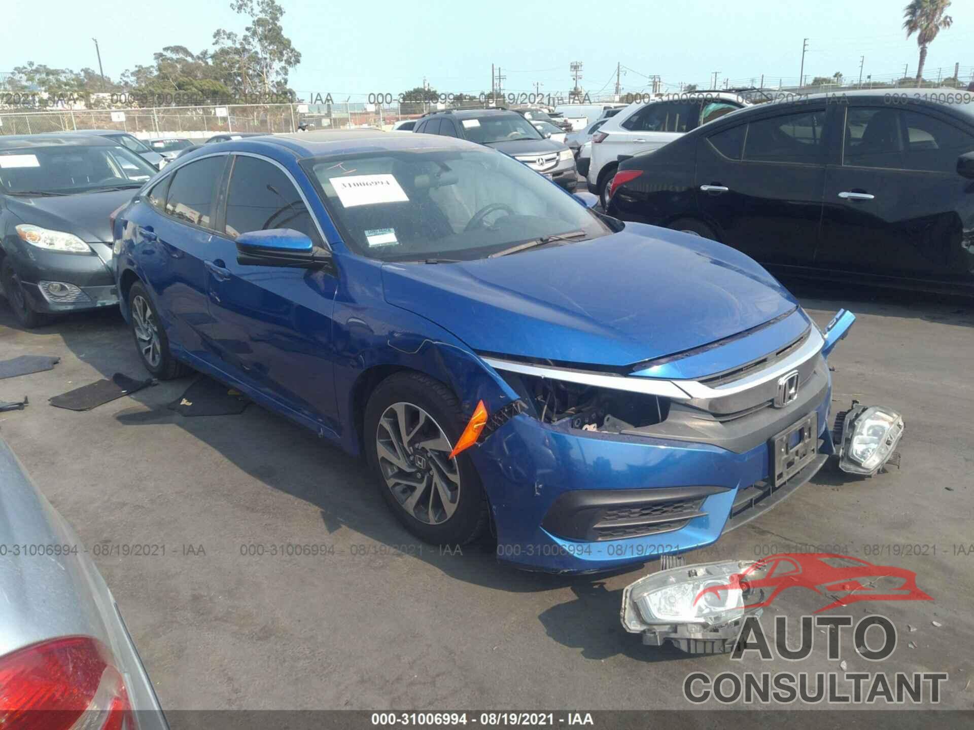 HONDA CIVIC SEDAN 2017 - 2HGFC2F71HH529046