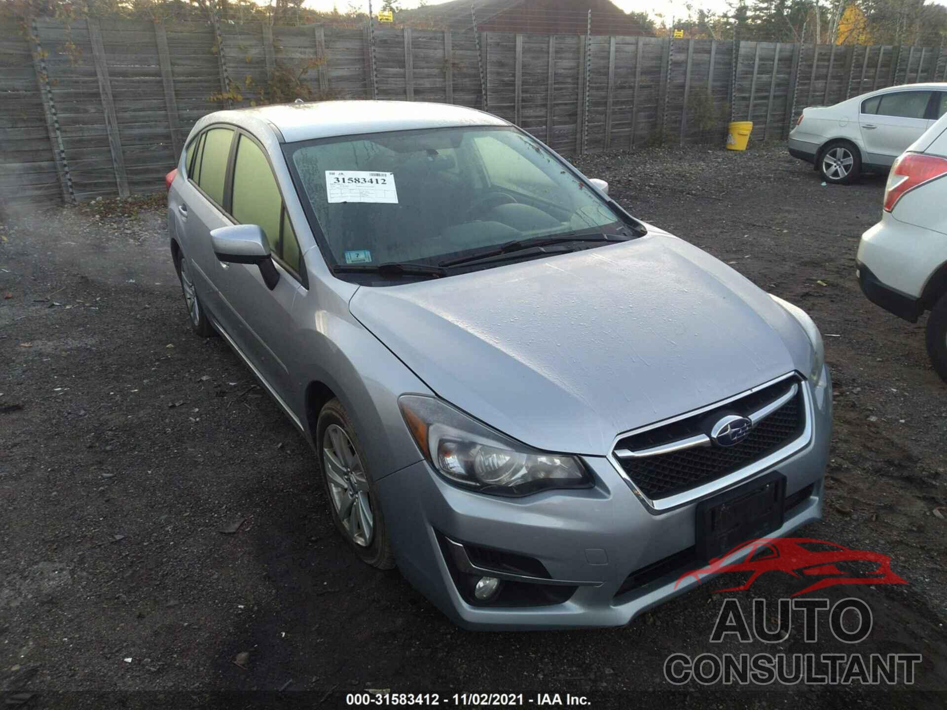 SUBARU IMPREZA WAGON 2016 - JF1GPAB61G8275640