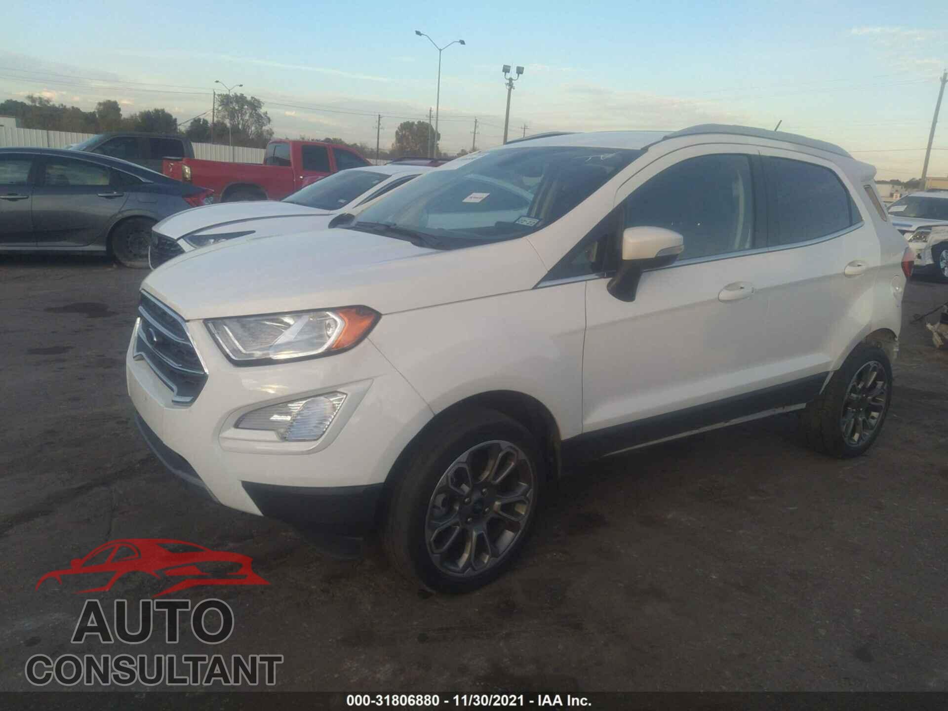 FORD ECOSPORT 2019 - MAJ6S3KL0KC267644