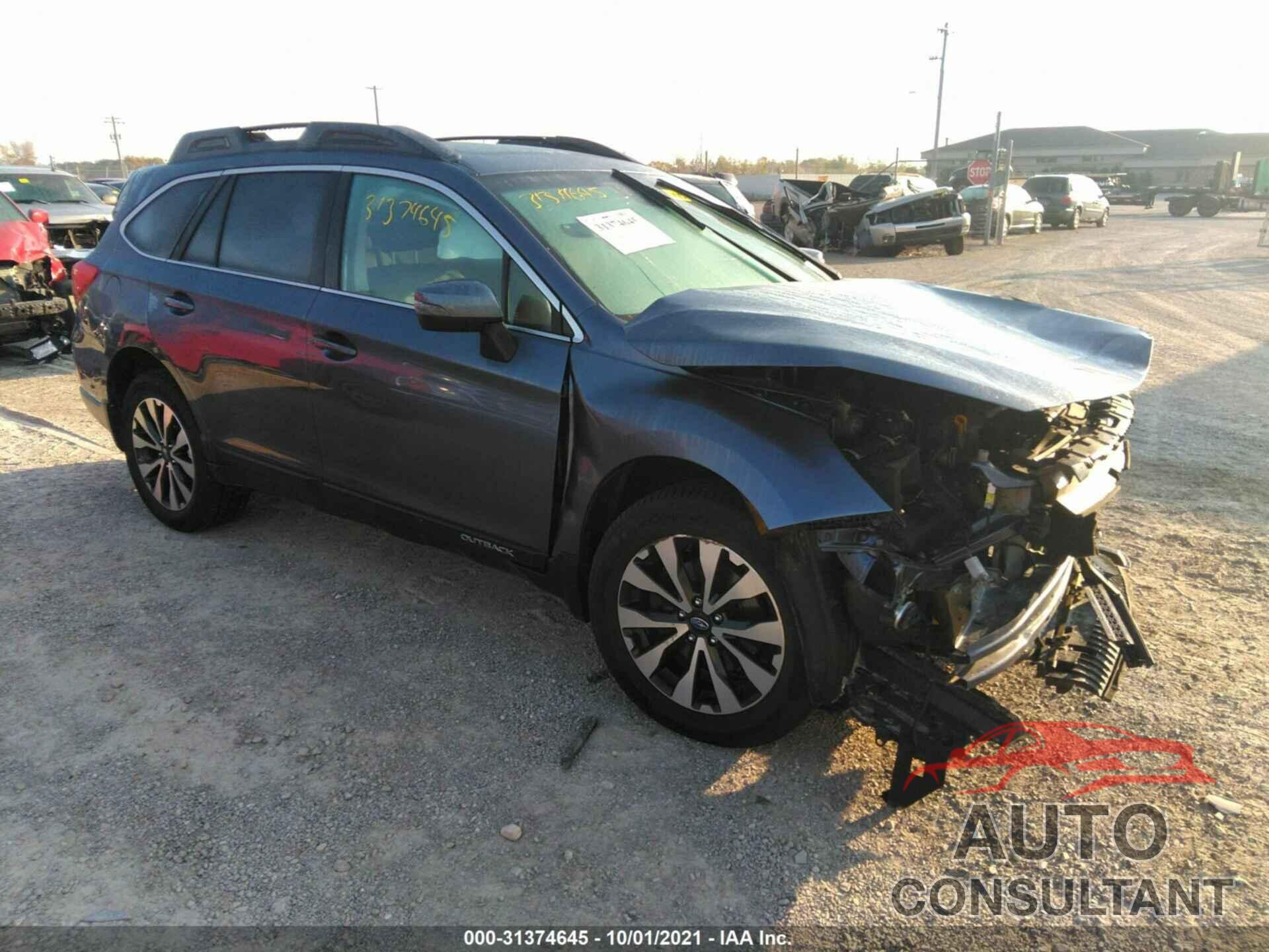 SUBARU OUTBACK 2017 - 4S4BSANC0H3283842