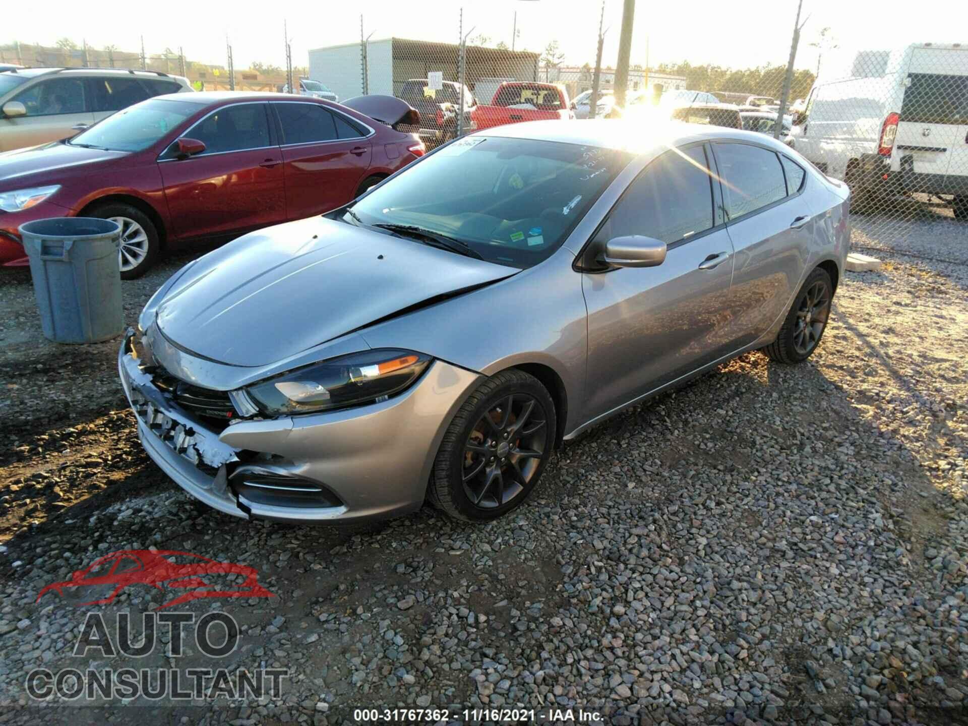 DODGE DART 2016 - 1C3CDFAA3GD736787