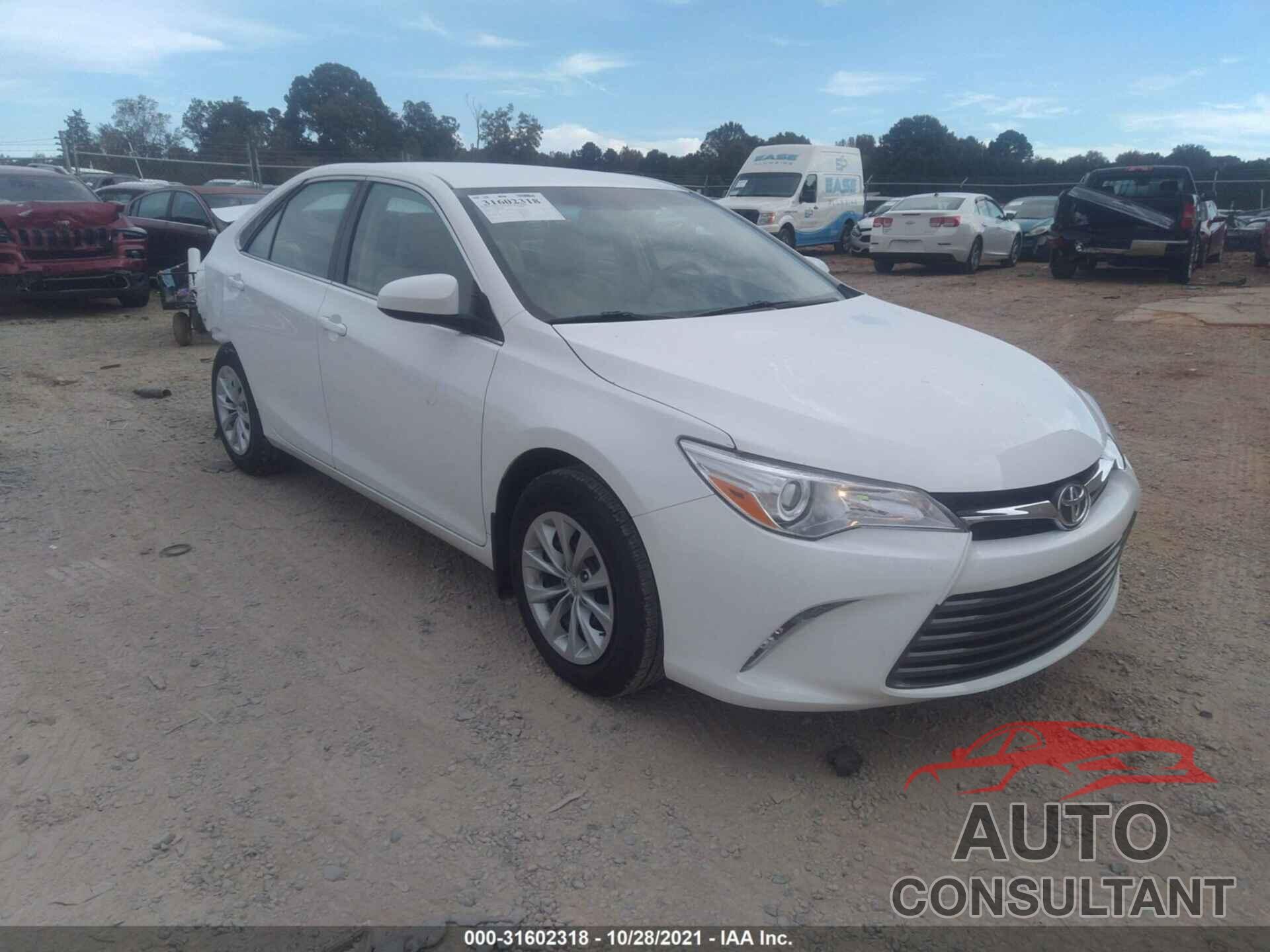TOYOTA CAMRY 2016 - 4T4BF1FK0GR565083
