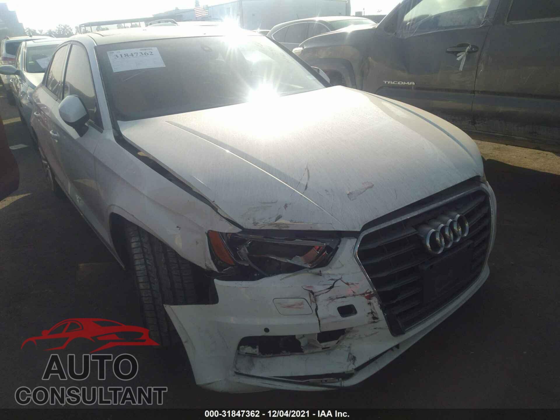 AUDI A3 2016 - WAUA7GFF9G1024254