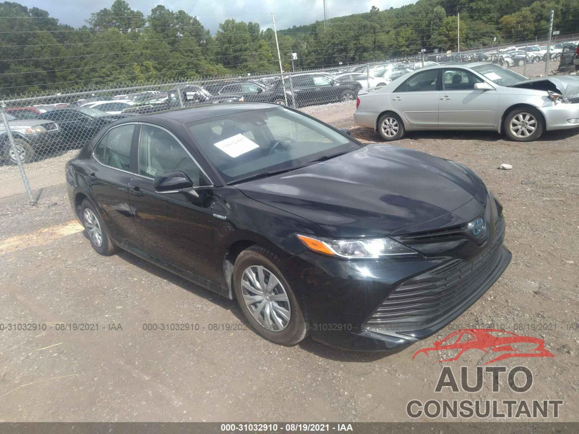 TOYOTA CAMRY 2019 - 4T1B31HK6KU514986
