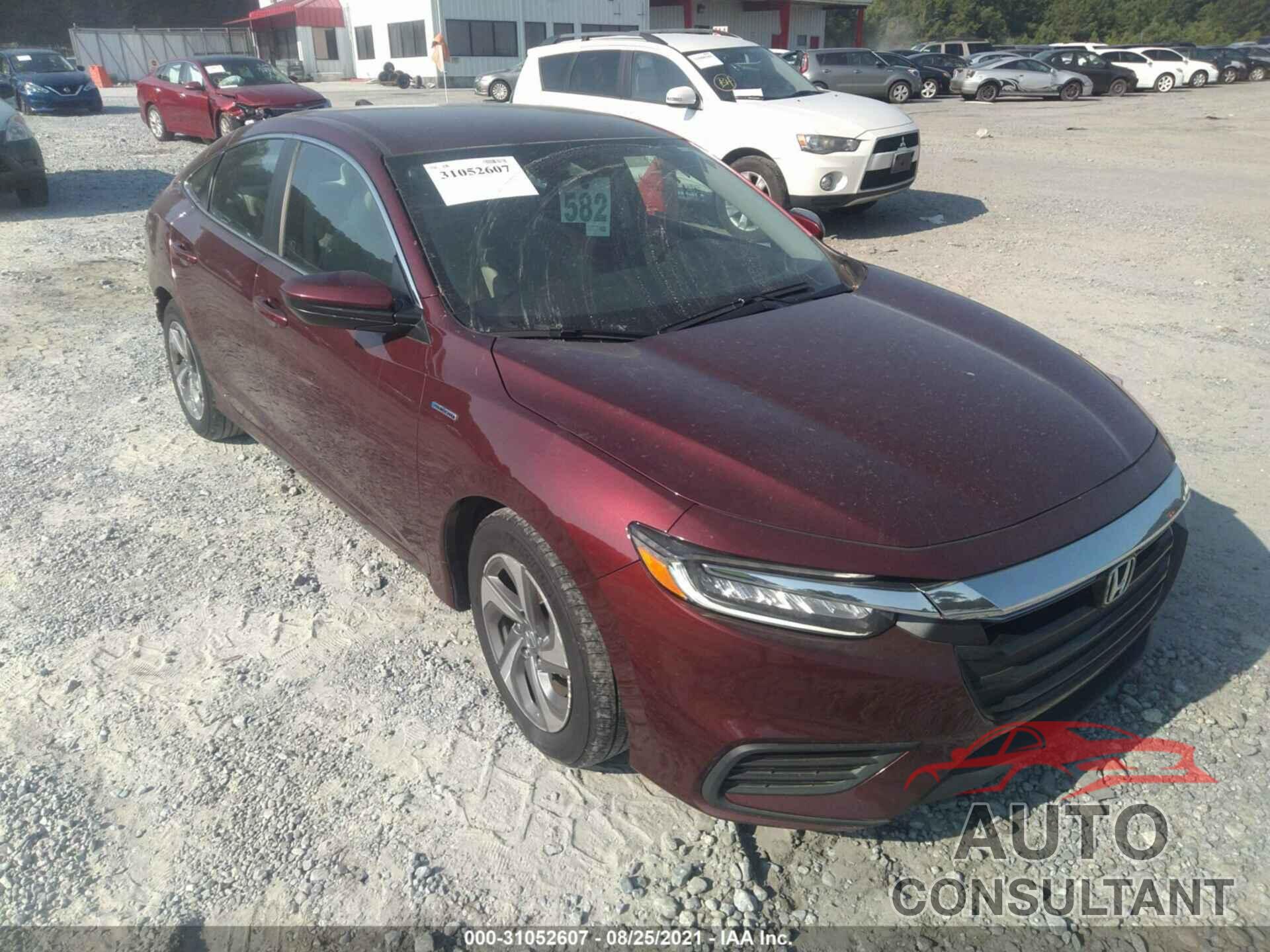 HONDA INSIGHT 2019 - 19XZE4F10KE029069