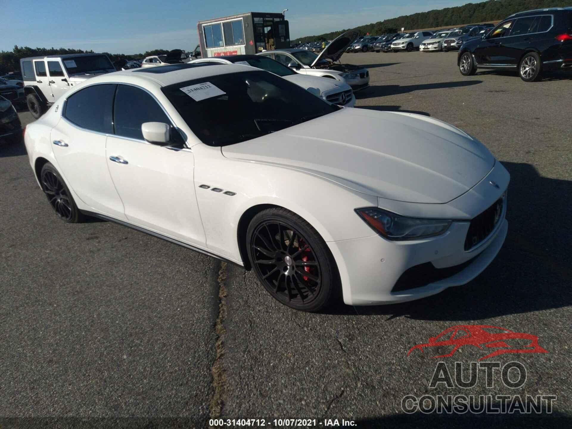 MASERATI GHIBLI 2016 - ZAM57RTA0G1176928