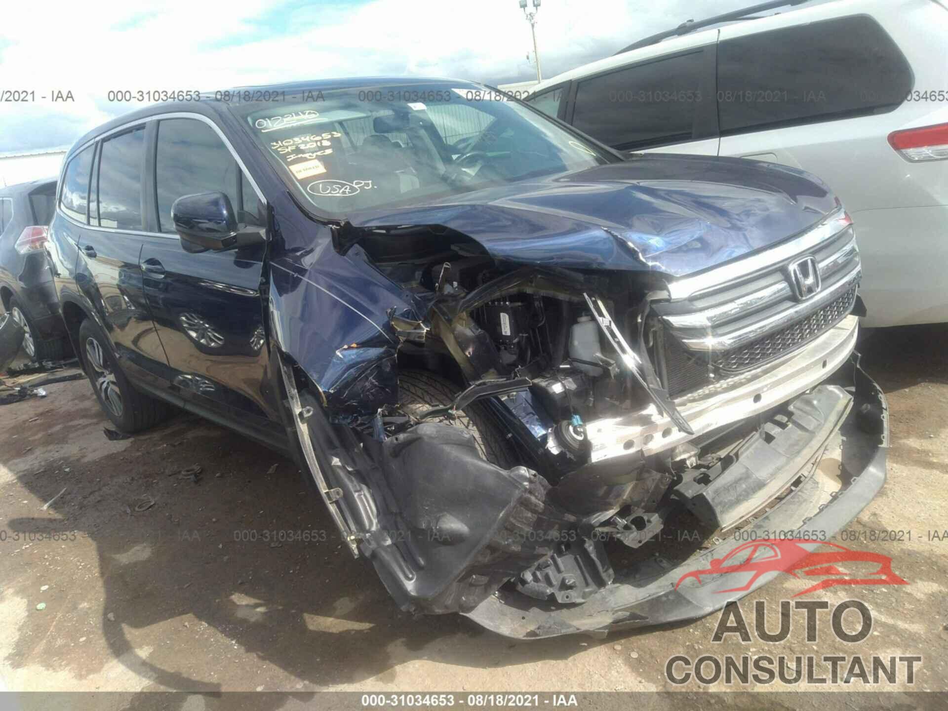 HONDA PILOT 2018 - 5FNYF5H87JB012240