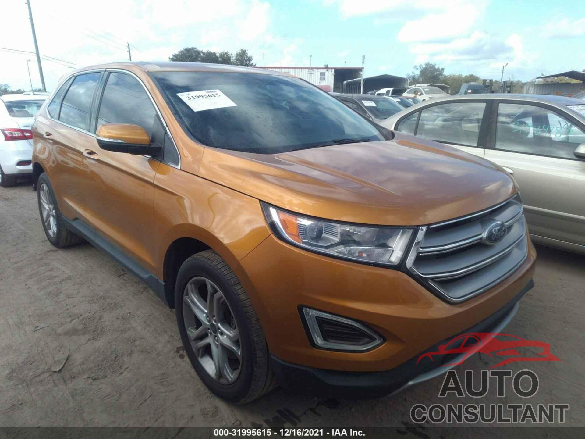 FORD EDGE 2016 - 2FMPK3K89GBB12099
