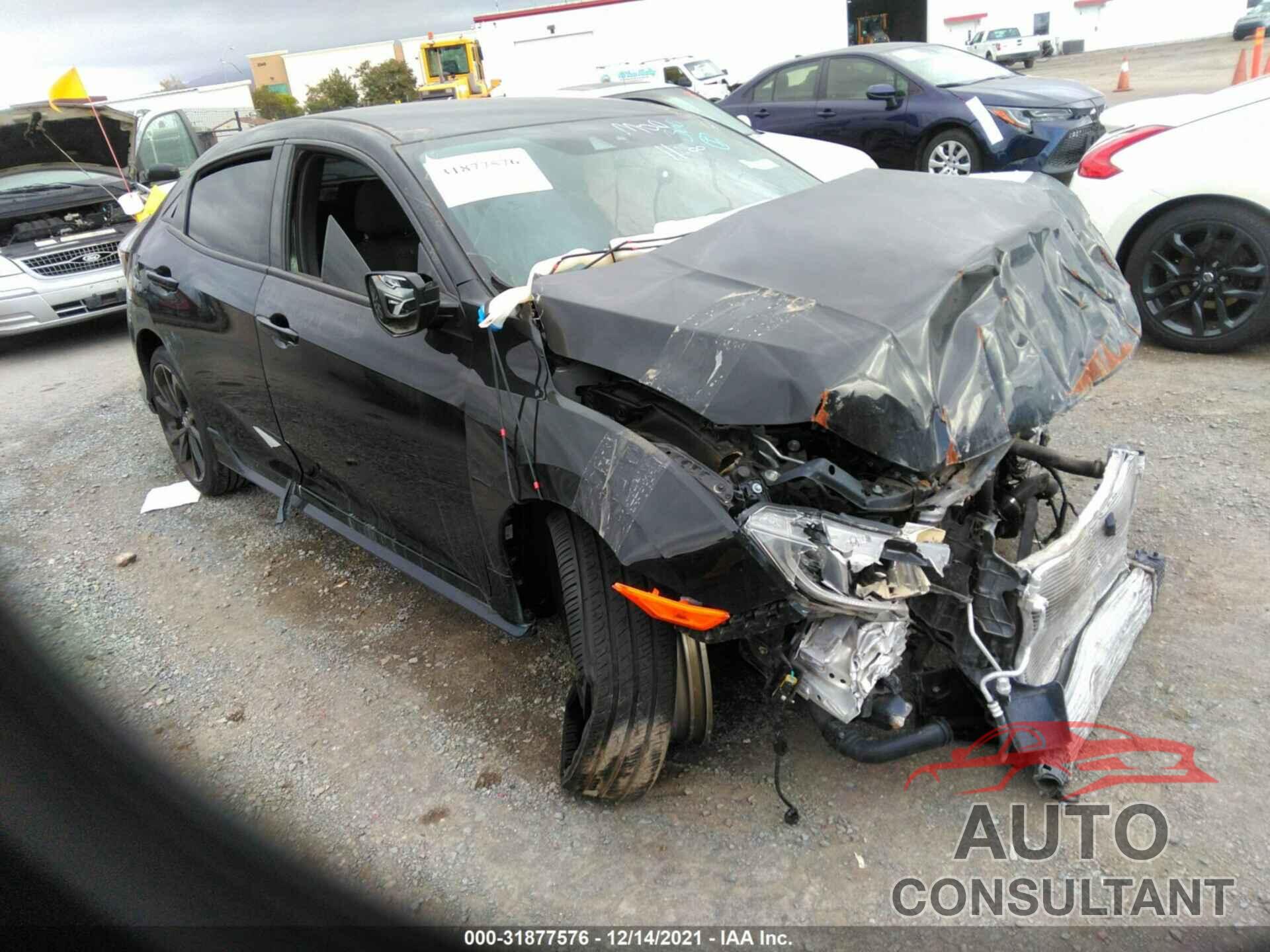 HONDA CIVIC HATCHBACK 2019 - SHHFK7H43KU423906