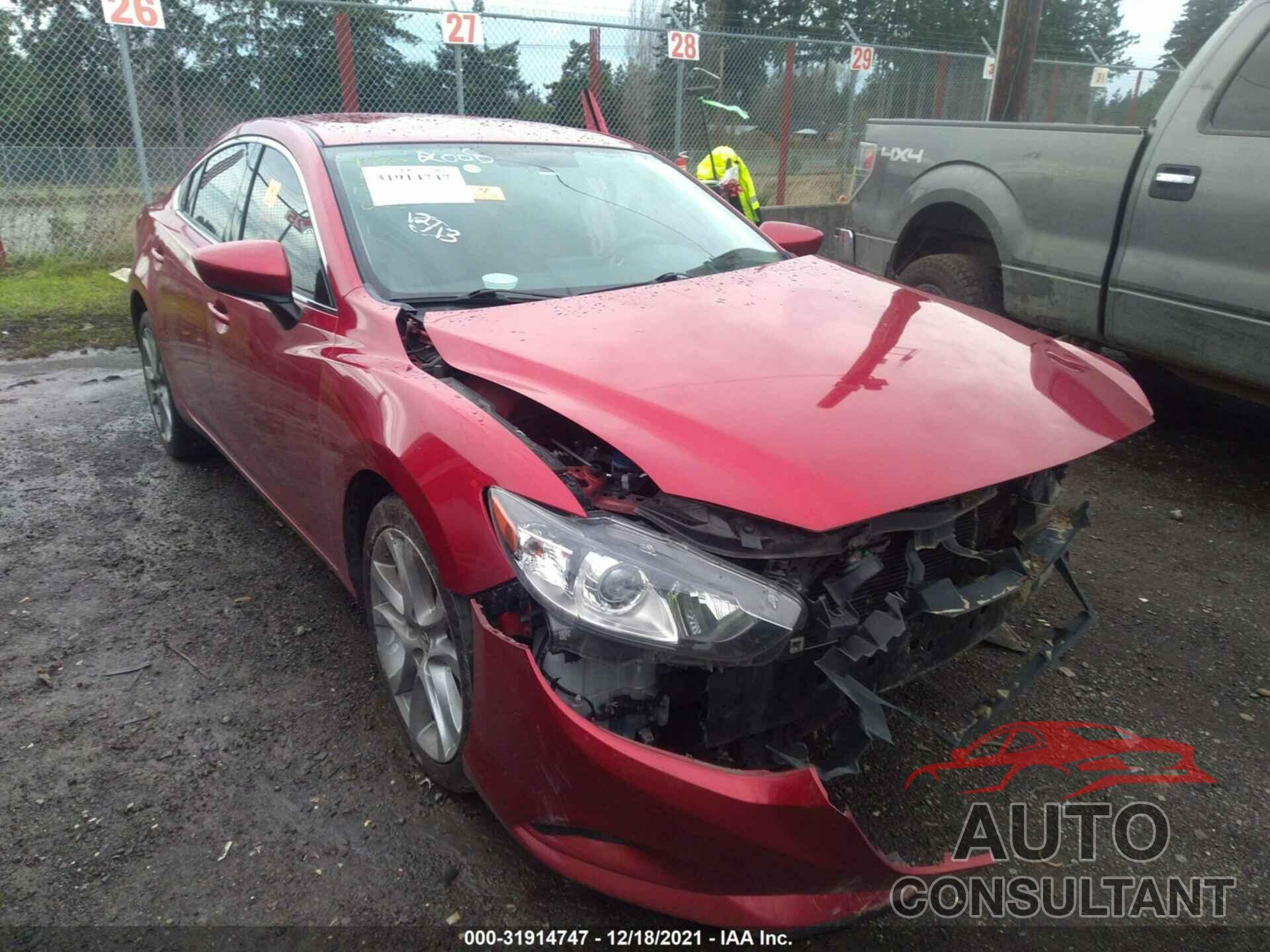 MAZDA MAZDA6 2016 - JM1GJ1V58G1445385