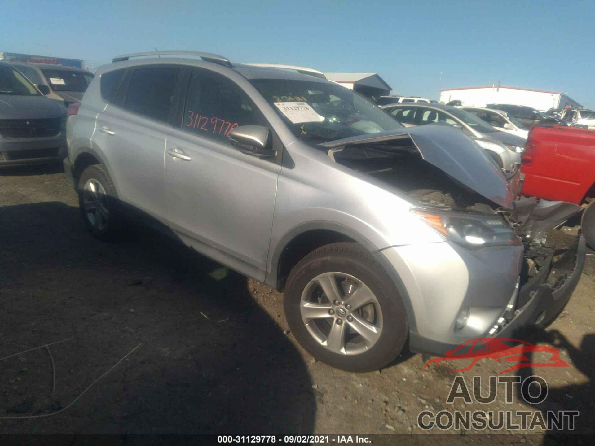 TOYOTA RAV4 2015 - 2T3RFREV4FW315533