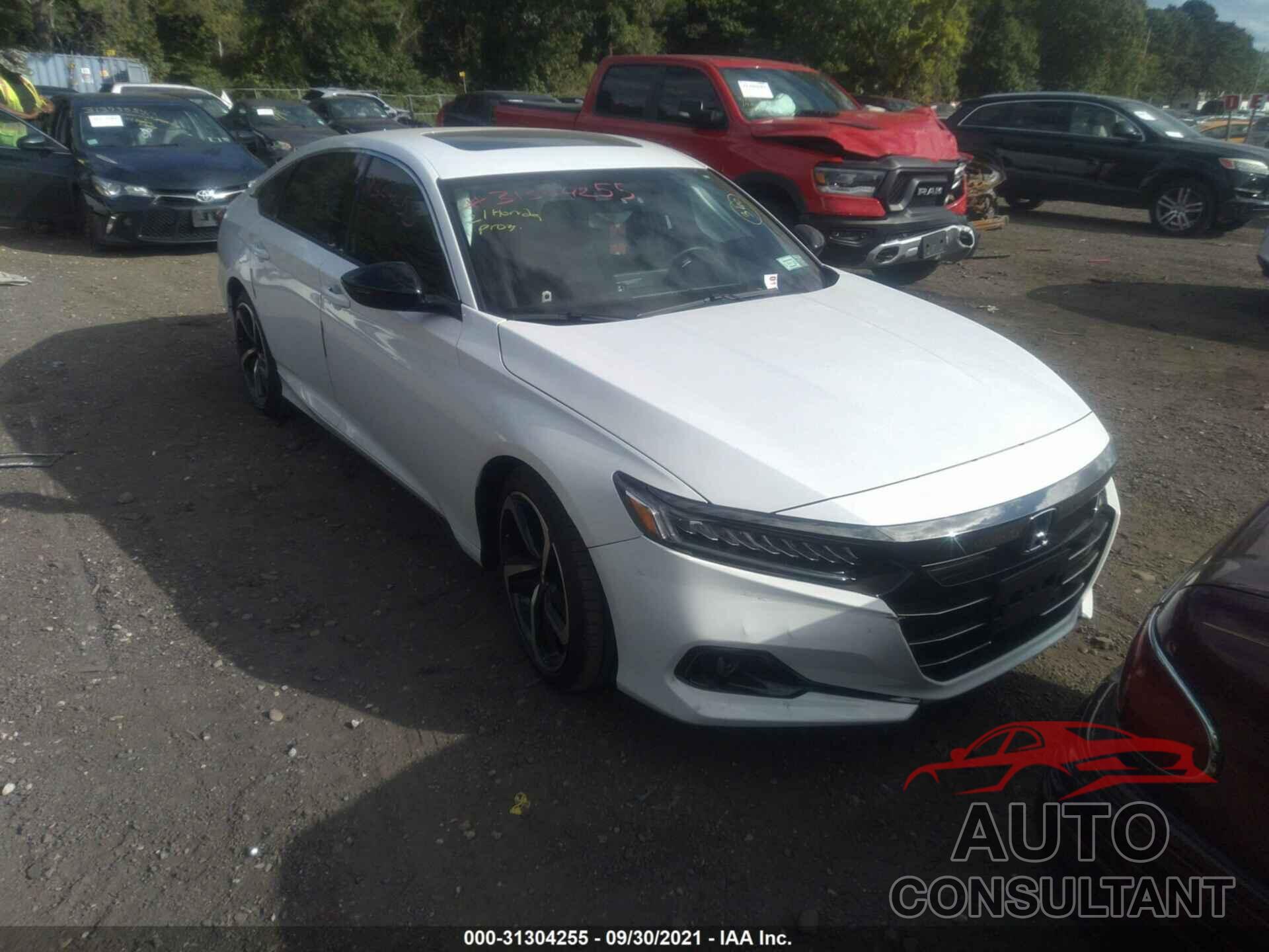 HONDA ACCORD SEDAN 2021 - 1HGCV2F31MA007021