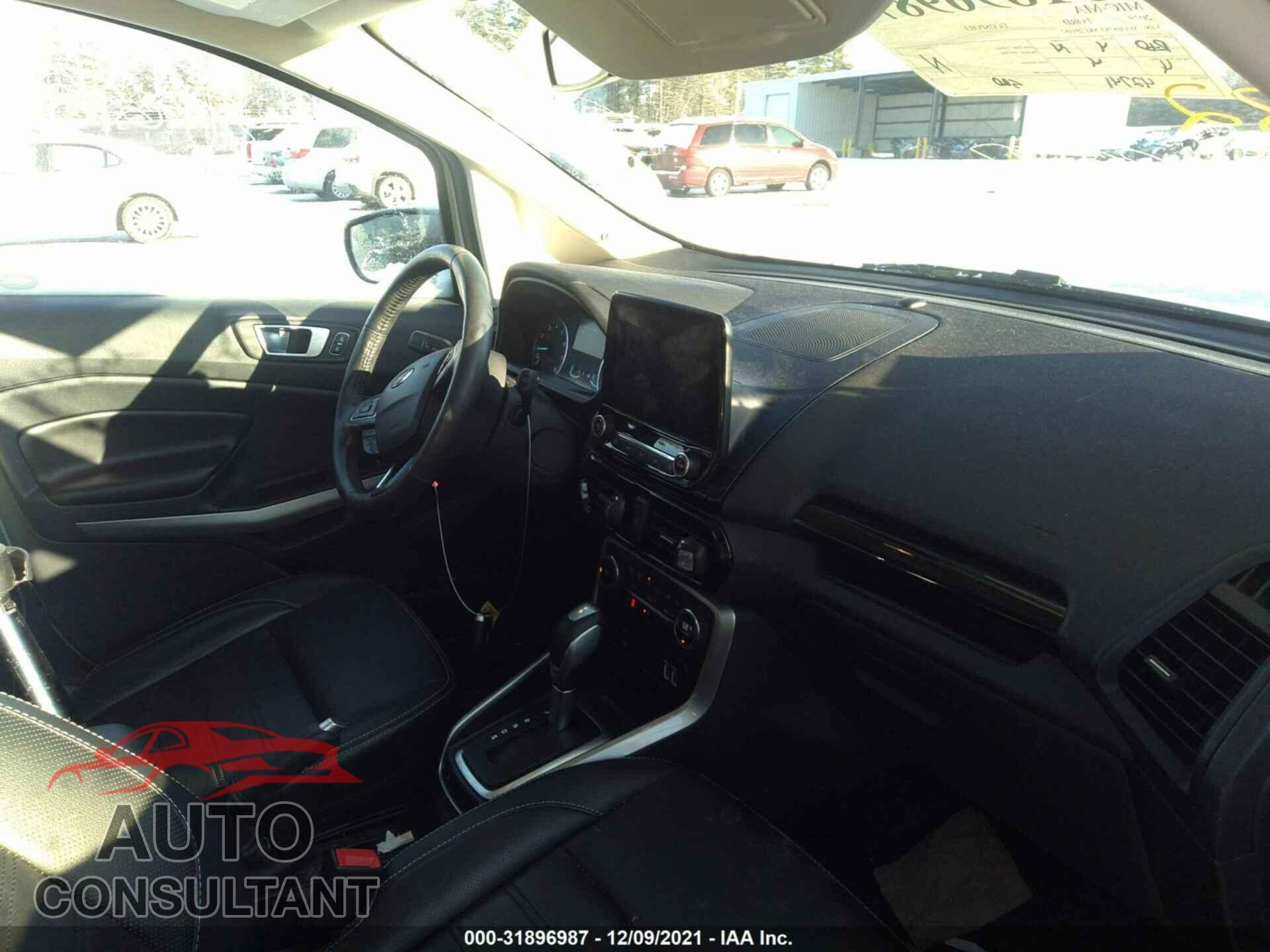 FORD ECOSPORT 2019 - MAJ6S3KLXKC291482