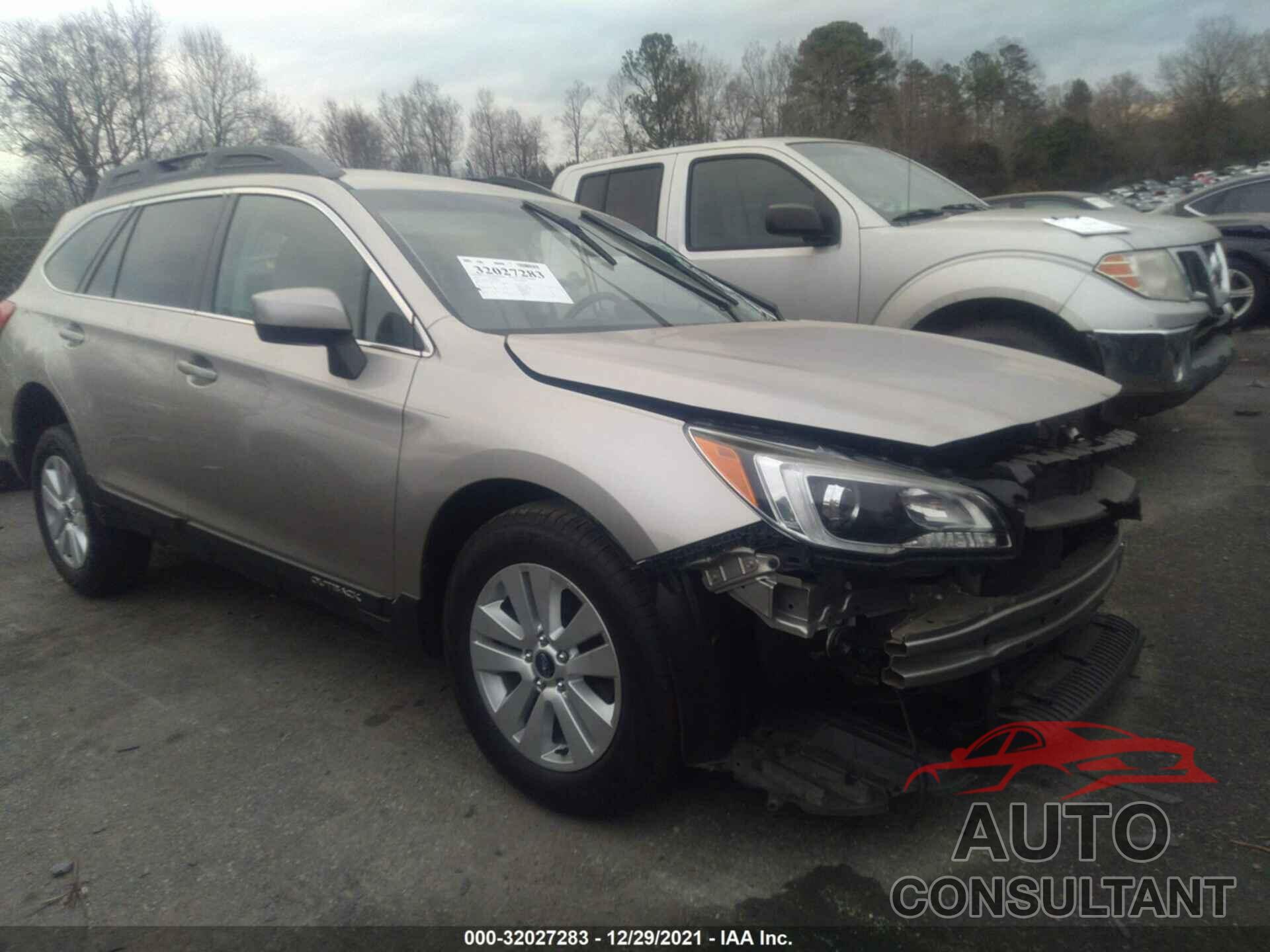 SUBARU OUTBACK 2016 - 4S4BSACC0G3310605