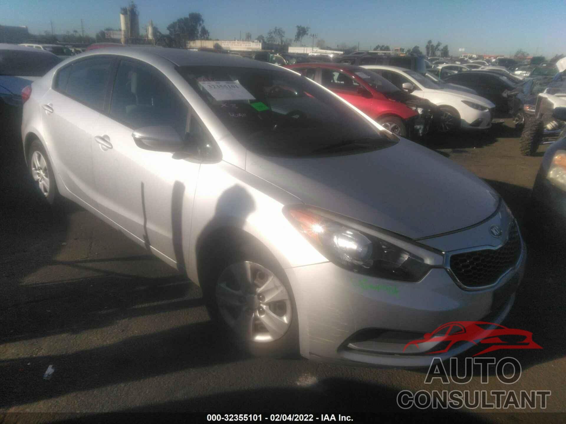 KIA FORTE 2016 - KNAFX4A67G5498918