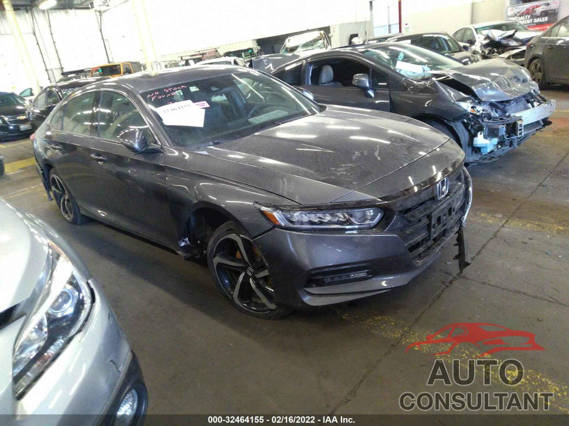 HONDA ACCORD SEDAN 2018 - 1HGCV2F37JA022828