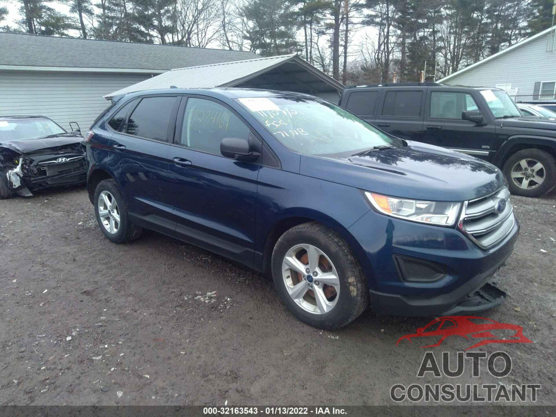 FORD EDGE 2017 - 2FMPK4G98HBC21372