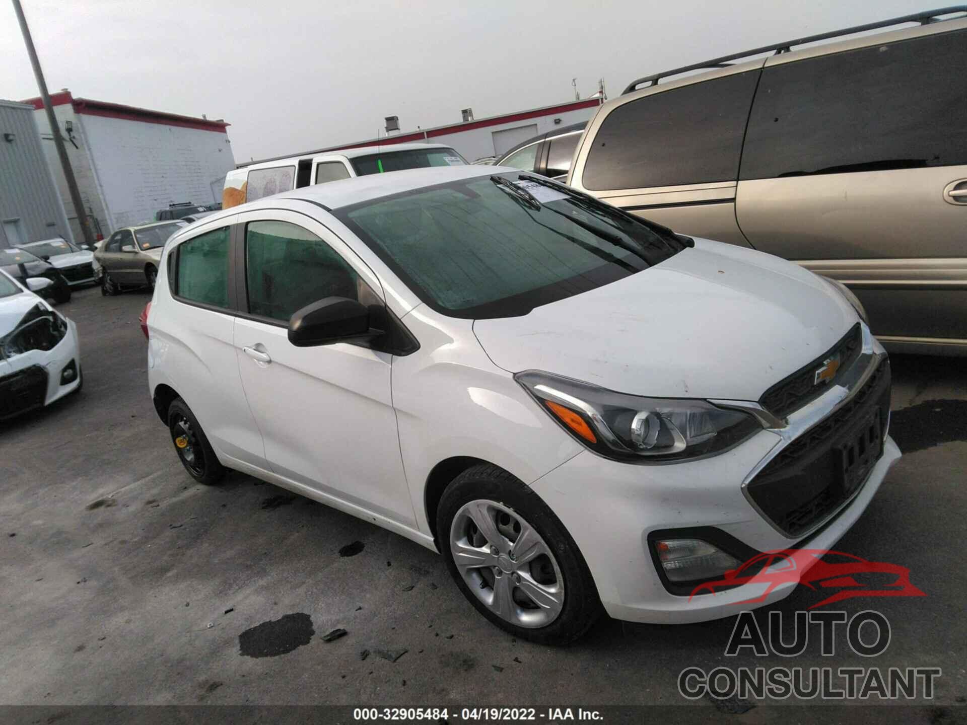 CHEVROLET SPARK 2019 - KL8CB6SA6KC753526