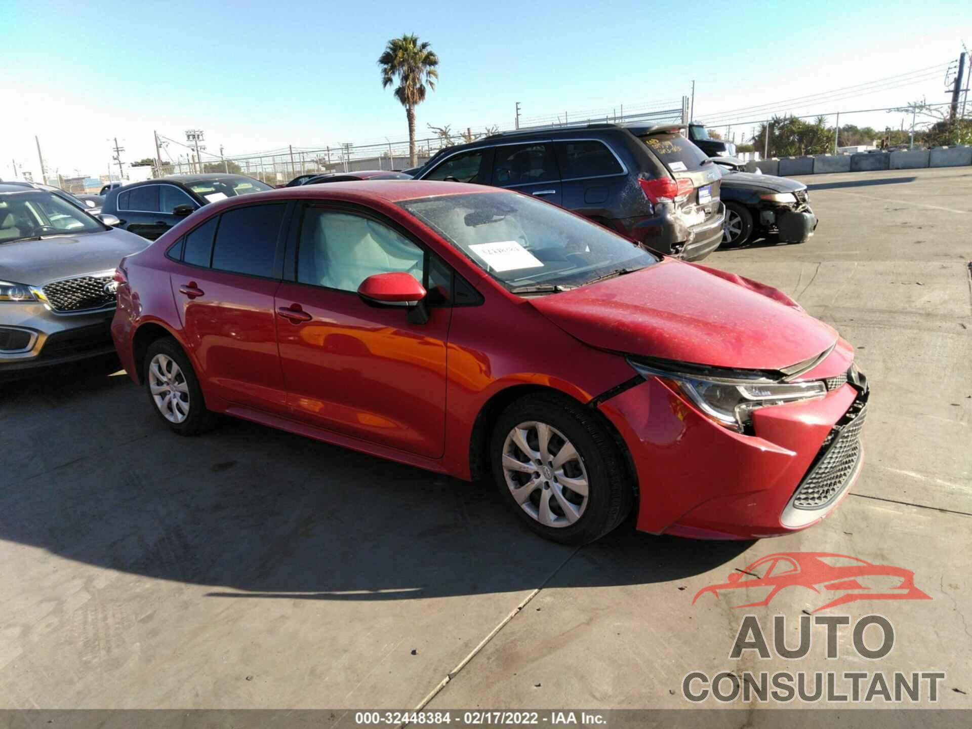 TOYOTA COROLLA 2020 - JTDEPRAE3LJ019706