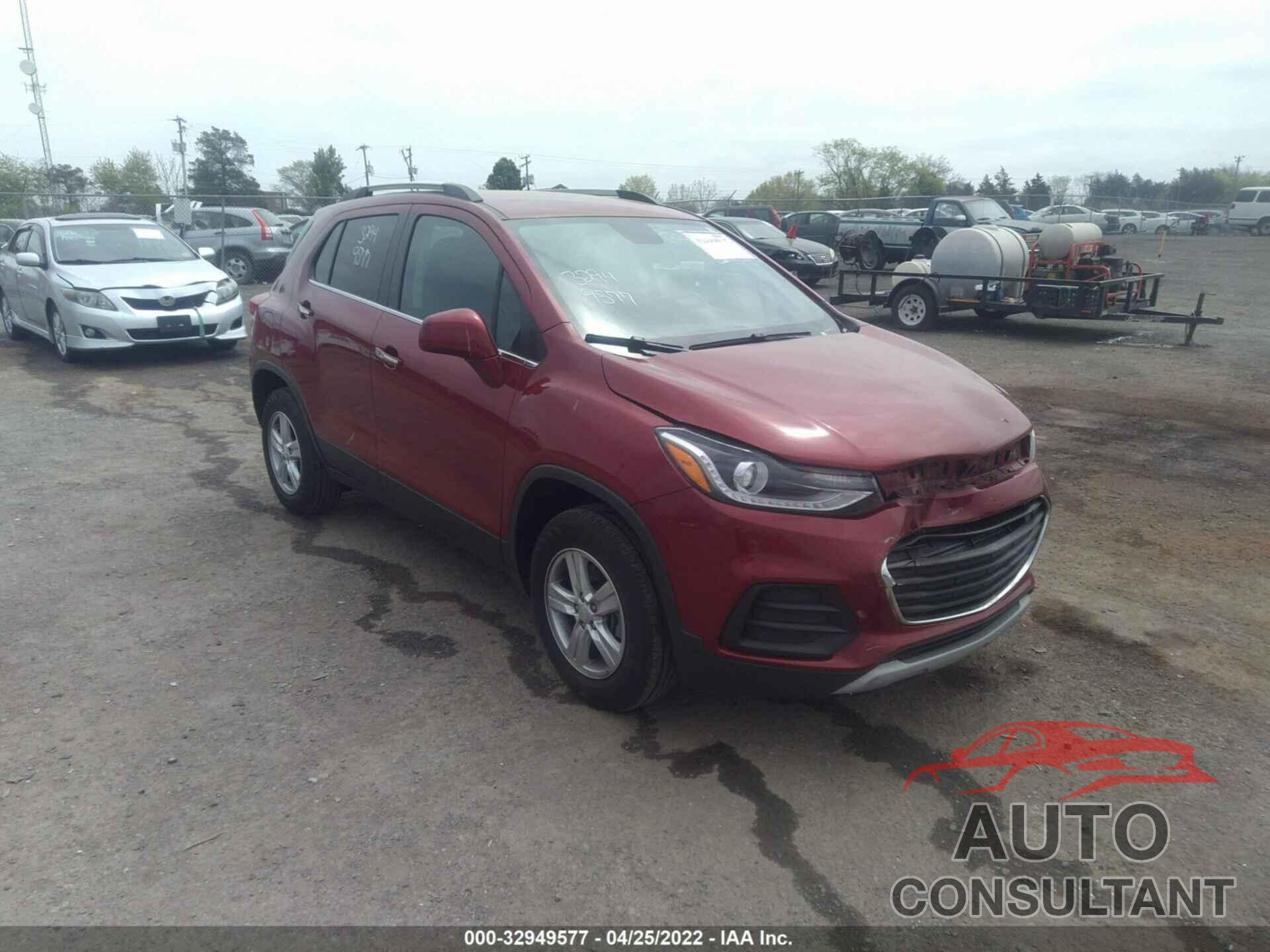 CHEVROLET TRAX 2019 - 3GNCJPSB4KL376053