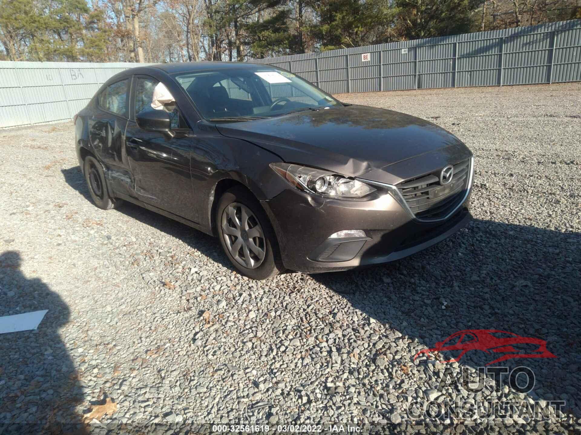 MAZDA MAZDA3 2016 - JM1BM1T7XG1336173