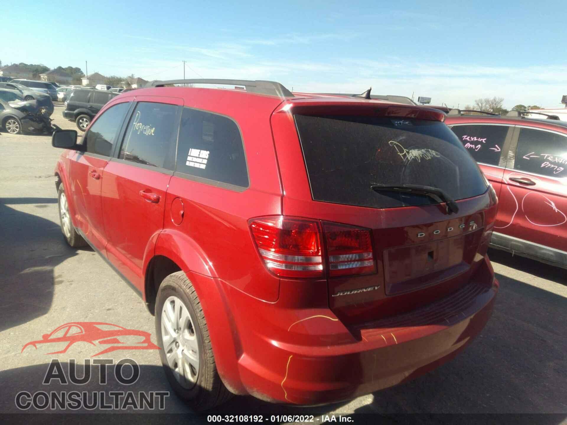 DODGE JOURNEY 2016 - 3C4PDCAB2GT103602