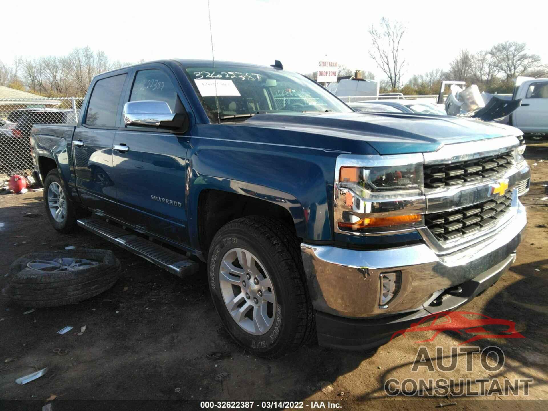 CHEVROLET SILVERADO 1500 2017 - 3GCUKREC7HG231486
