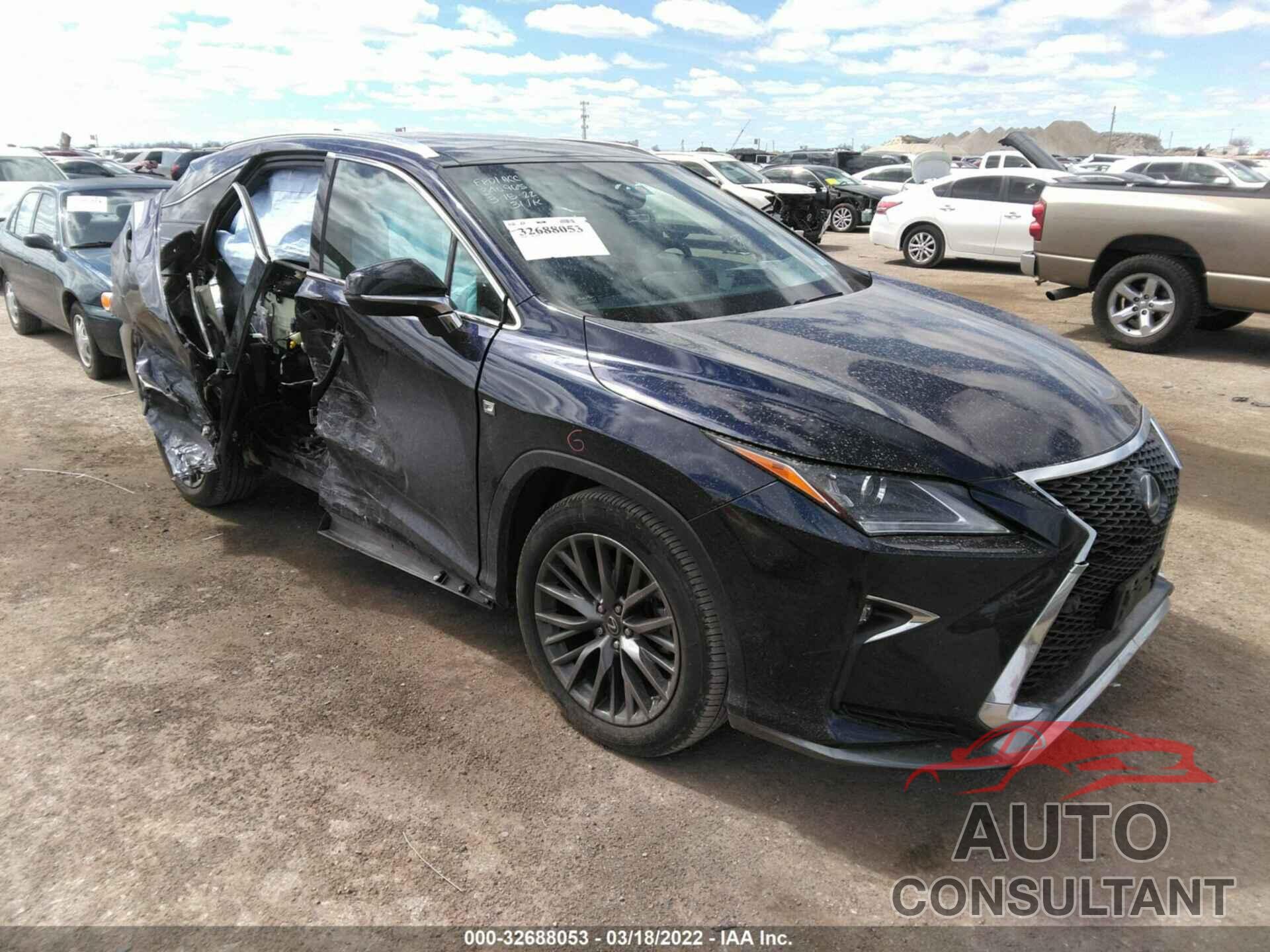 LEXUS RX 350 2016 - 2T2BZMCAXGC007169