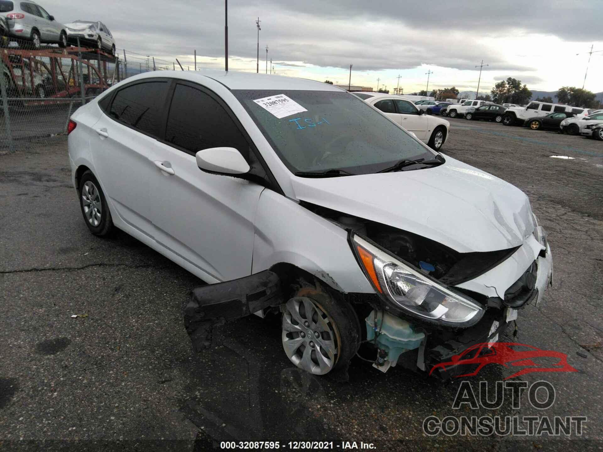 HYUNDAI ACCENT 2017 - KMHCT4AE7HU363885