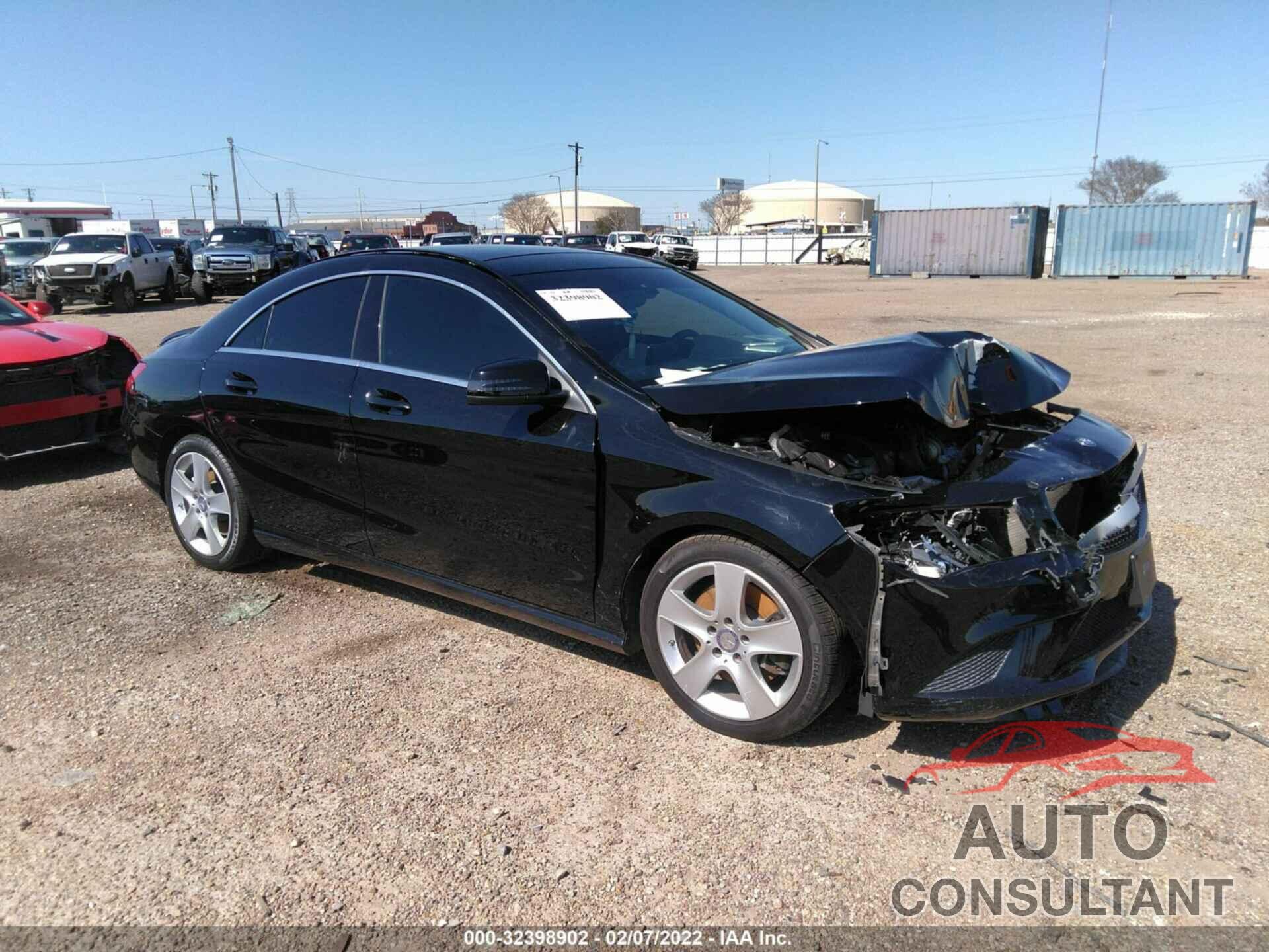 MERCEDES-BENZ CLA 2016 - WDDSJ4EB9GN306625