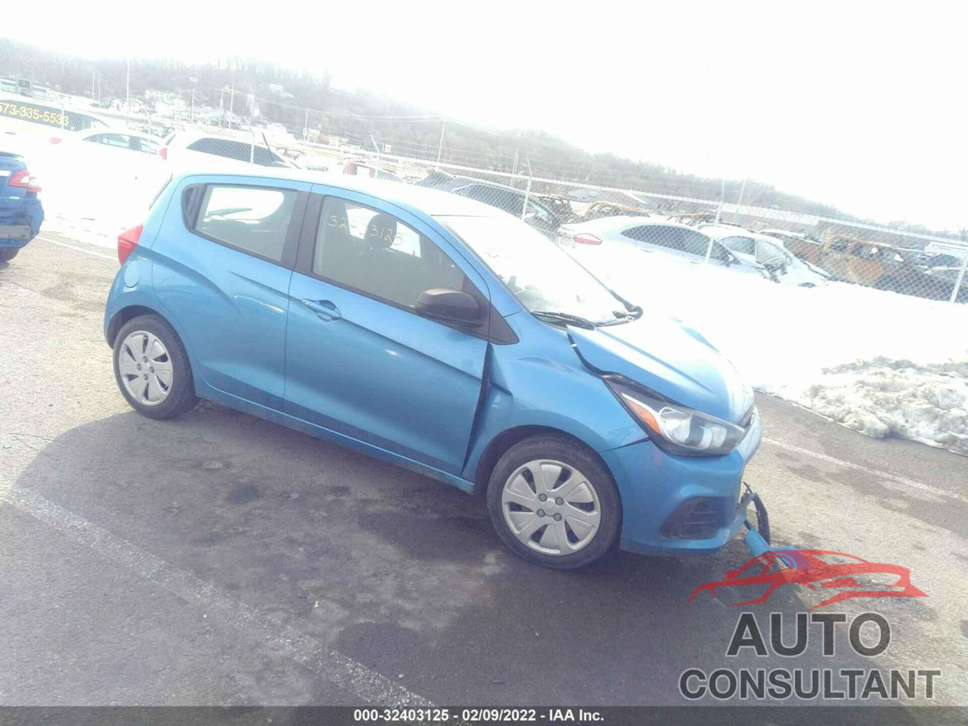 CHEVROLET SPARK 2017 - KL8CB6SA9HC723073