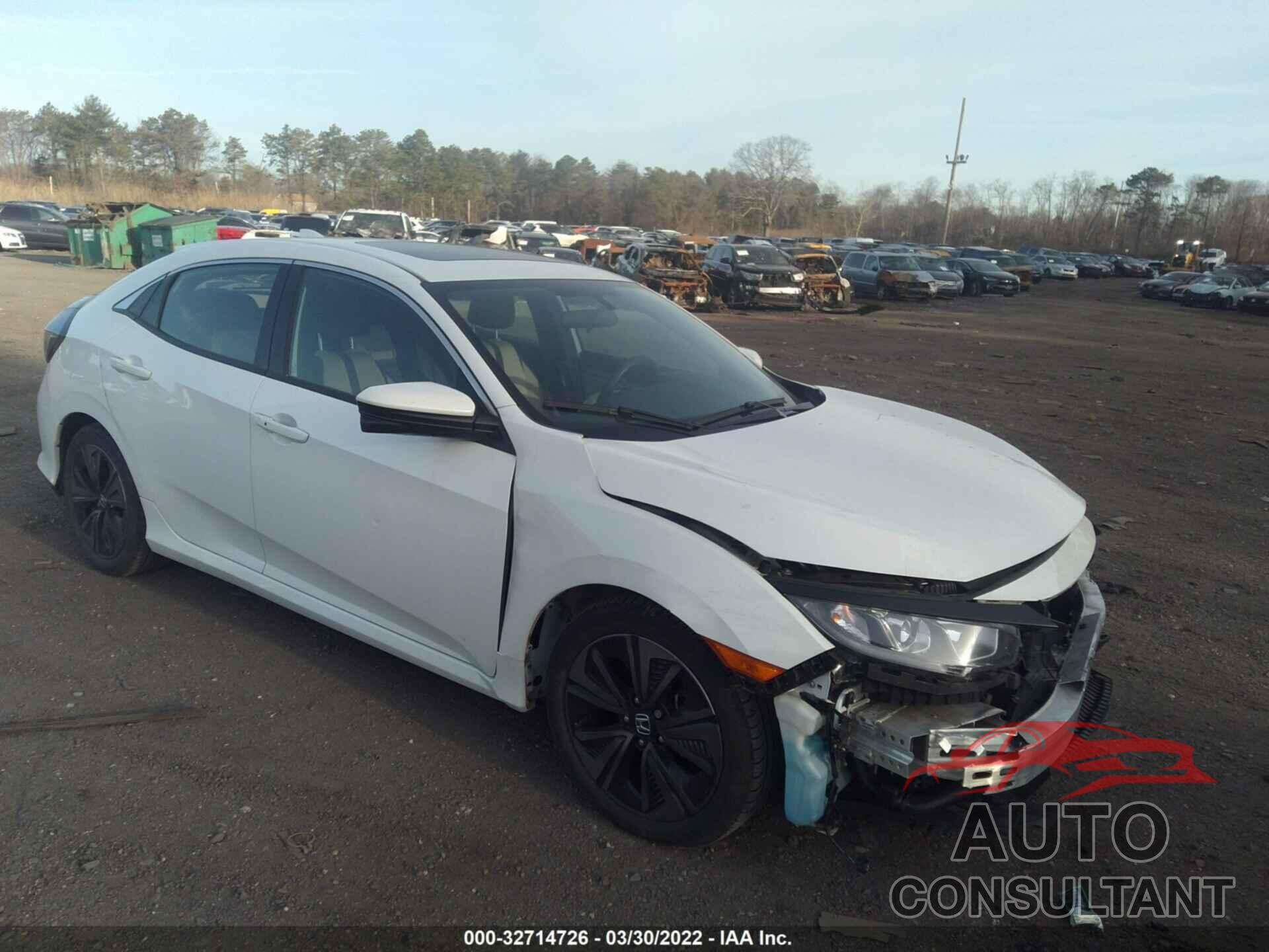 HONDA CIVIC HATCHBACK 2018 - SHHFK7H59JU407989