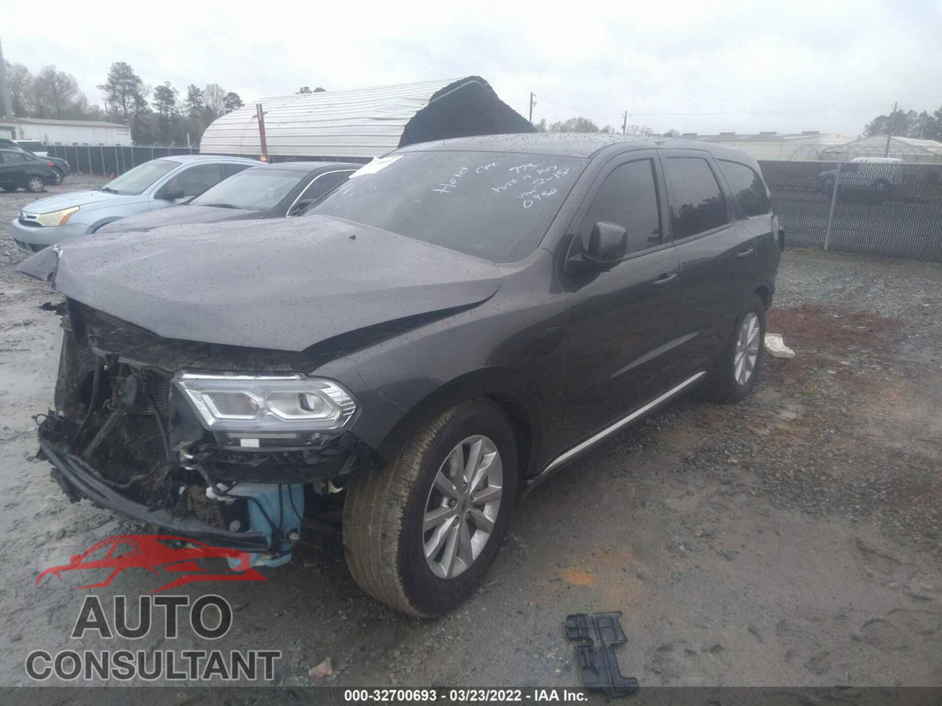 DODGE DURANGO 2021 - 1C4RDHAGXMC660850