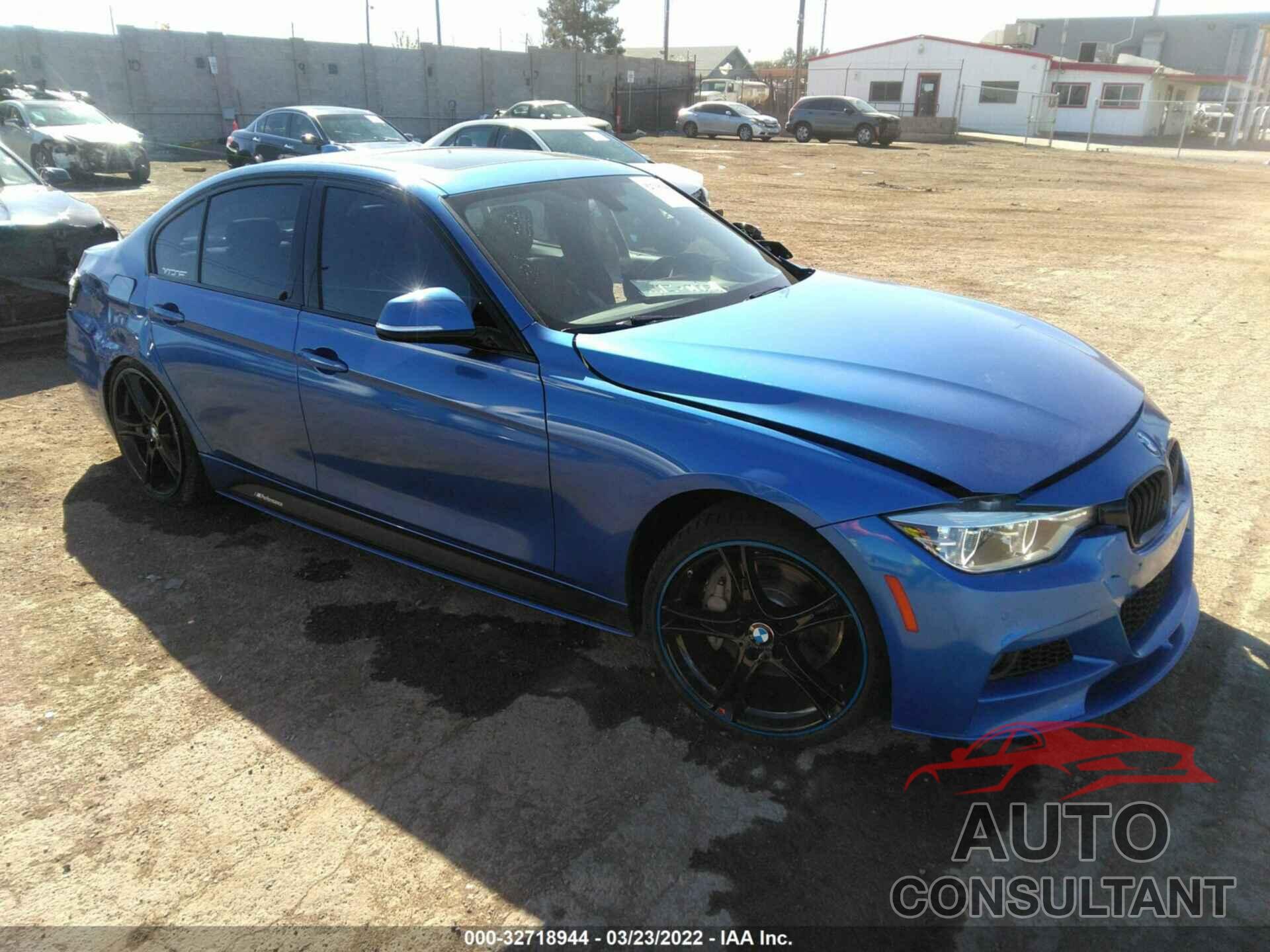 BMW 3 SERIES 2017 - WBA8B3C30HK777540