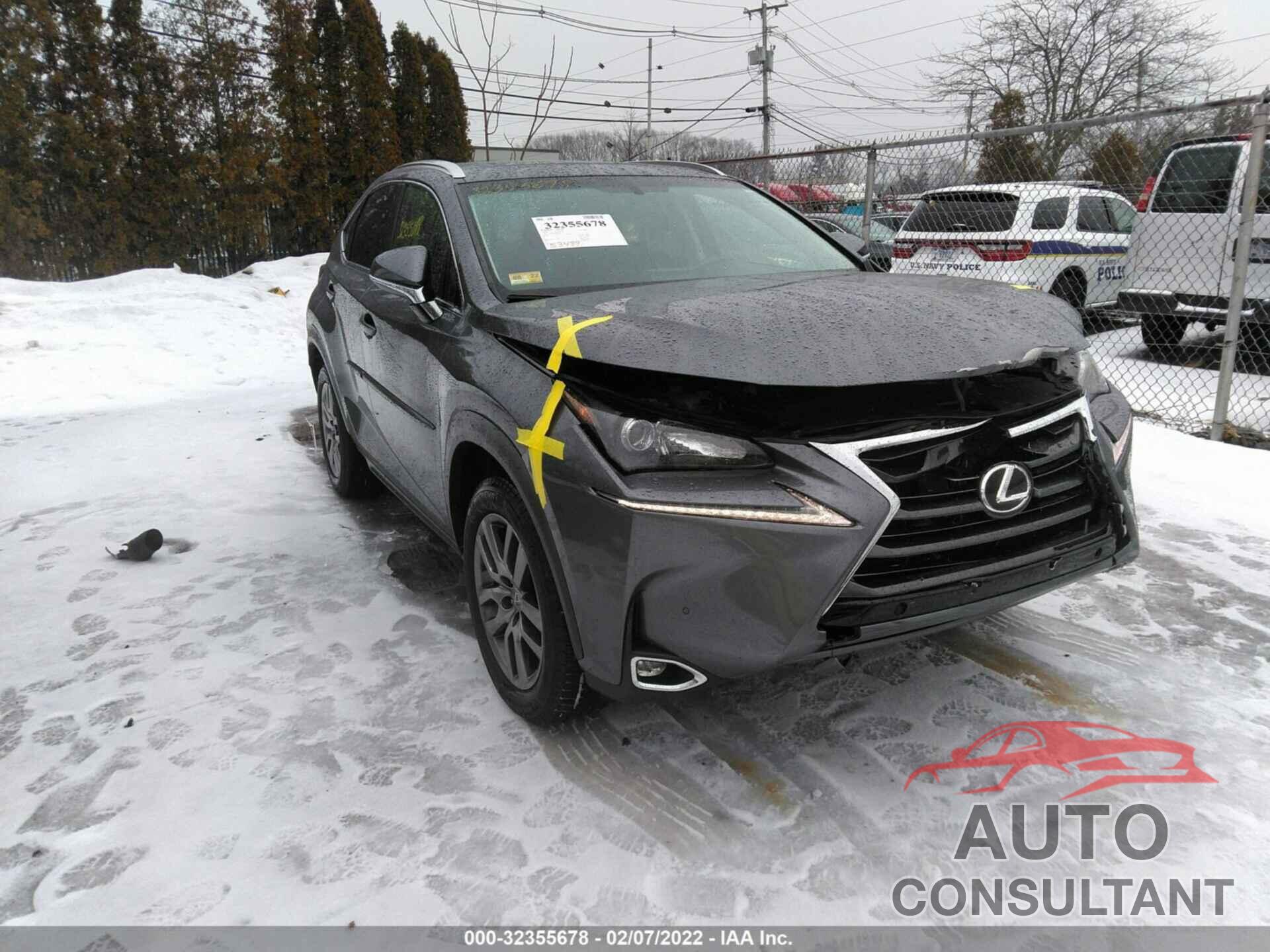 LEXUS NX 200T 2016 - JTJBARBZ0G2057297