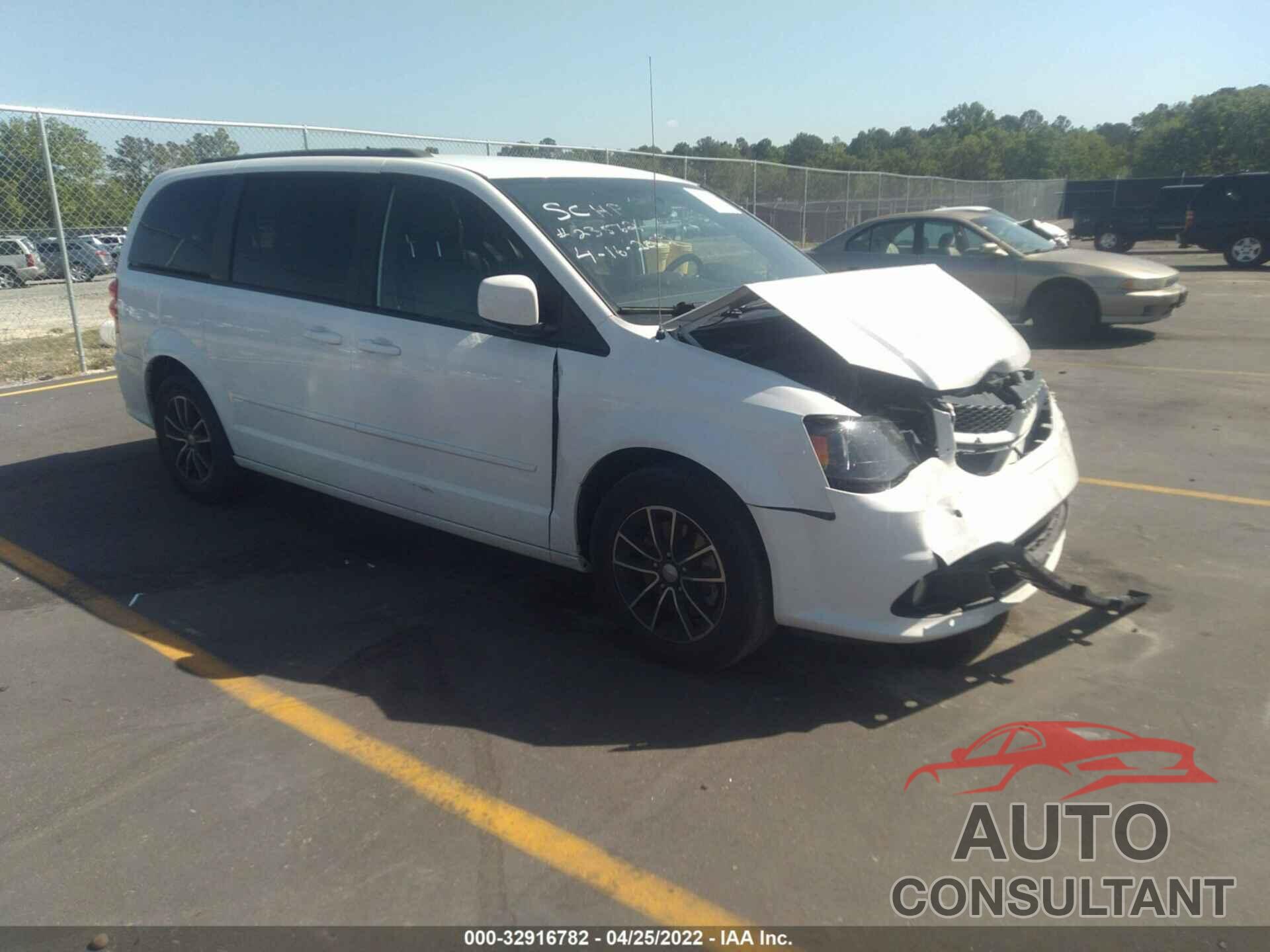 DODGE GRAND CARAVAN 2017 - 2C4RDGEG6HR714842