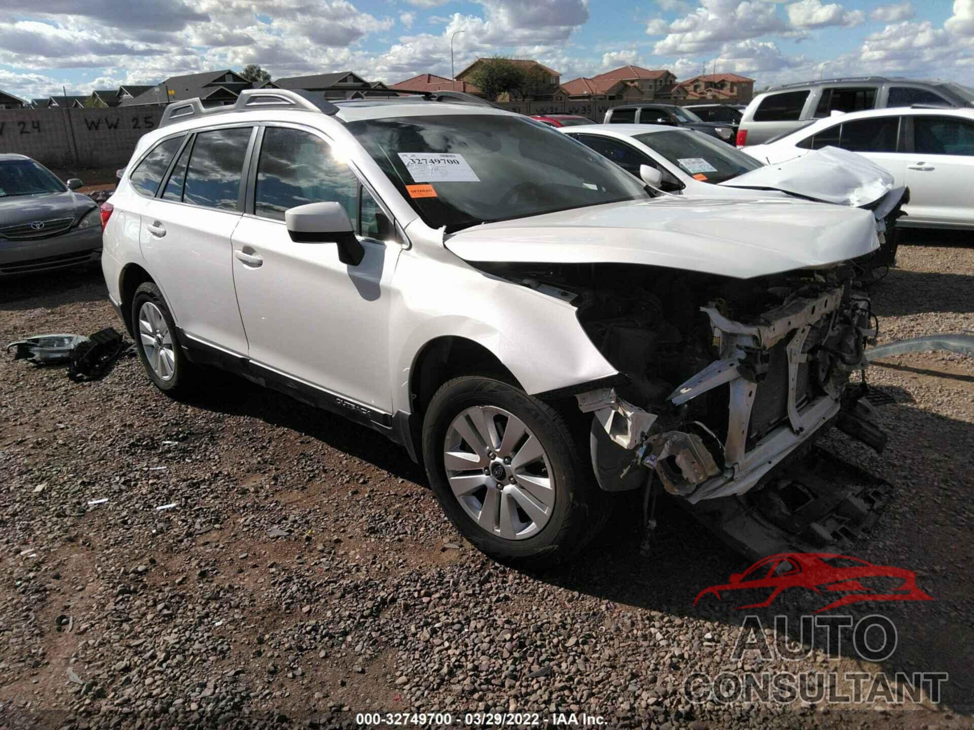 SUBARU OUTBACK 2017 - 4S4BSADC6H3207432