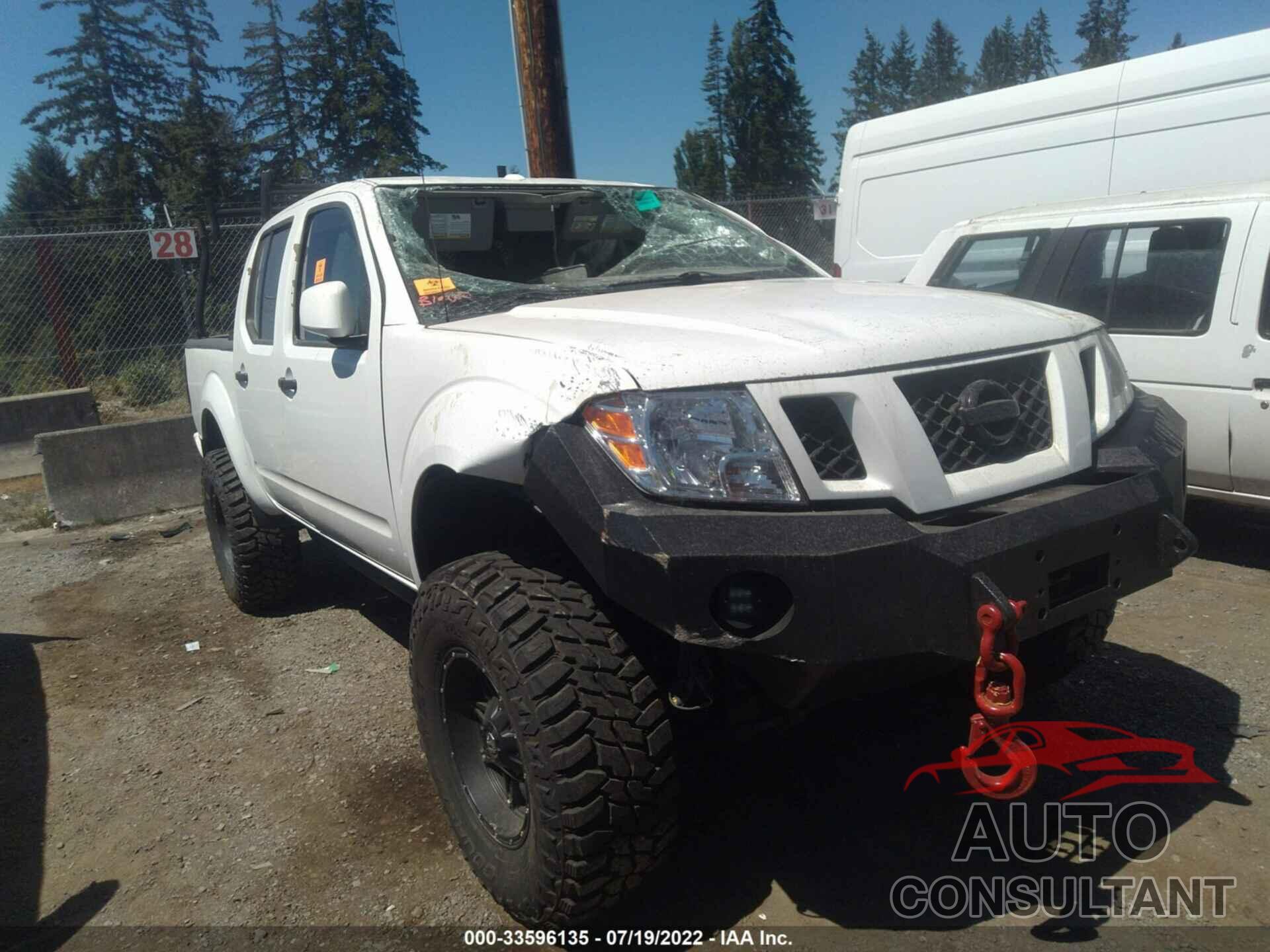 NISSAN FRONTIER 2018 - 1N6AD0EV1JN725315