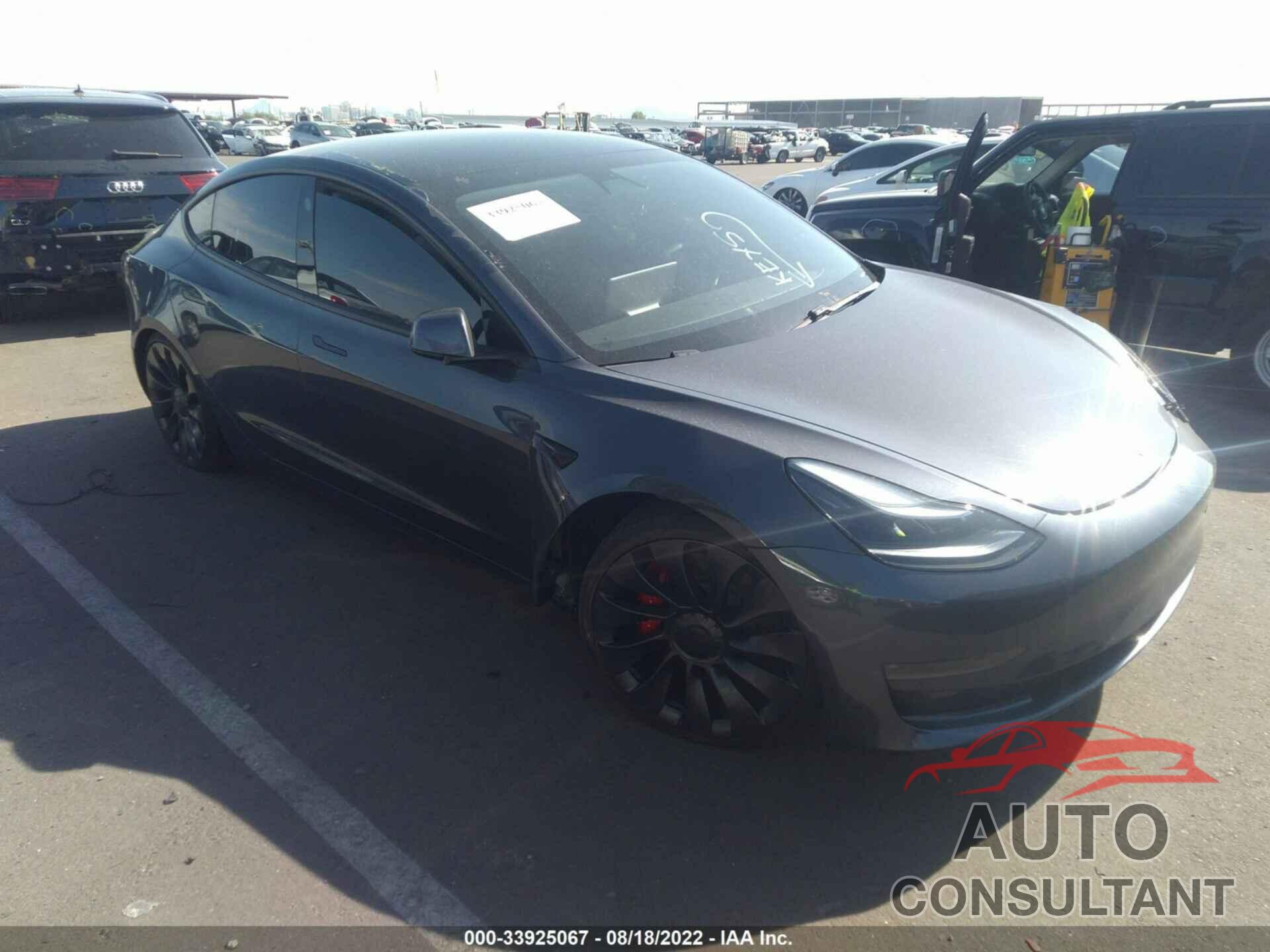 TESLA MODEL 3 2021 - 5YJ3E1EC3MF926536